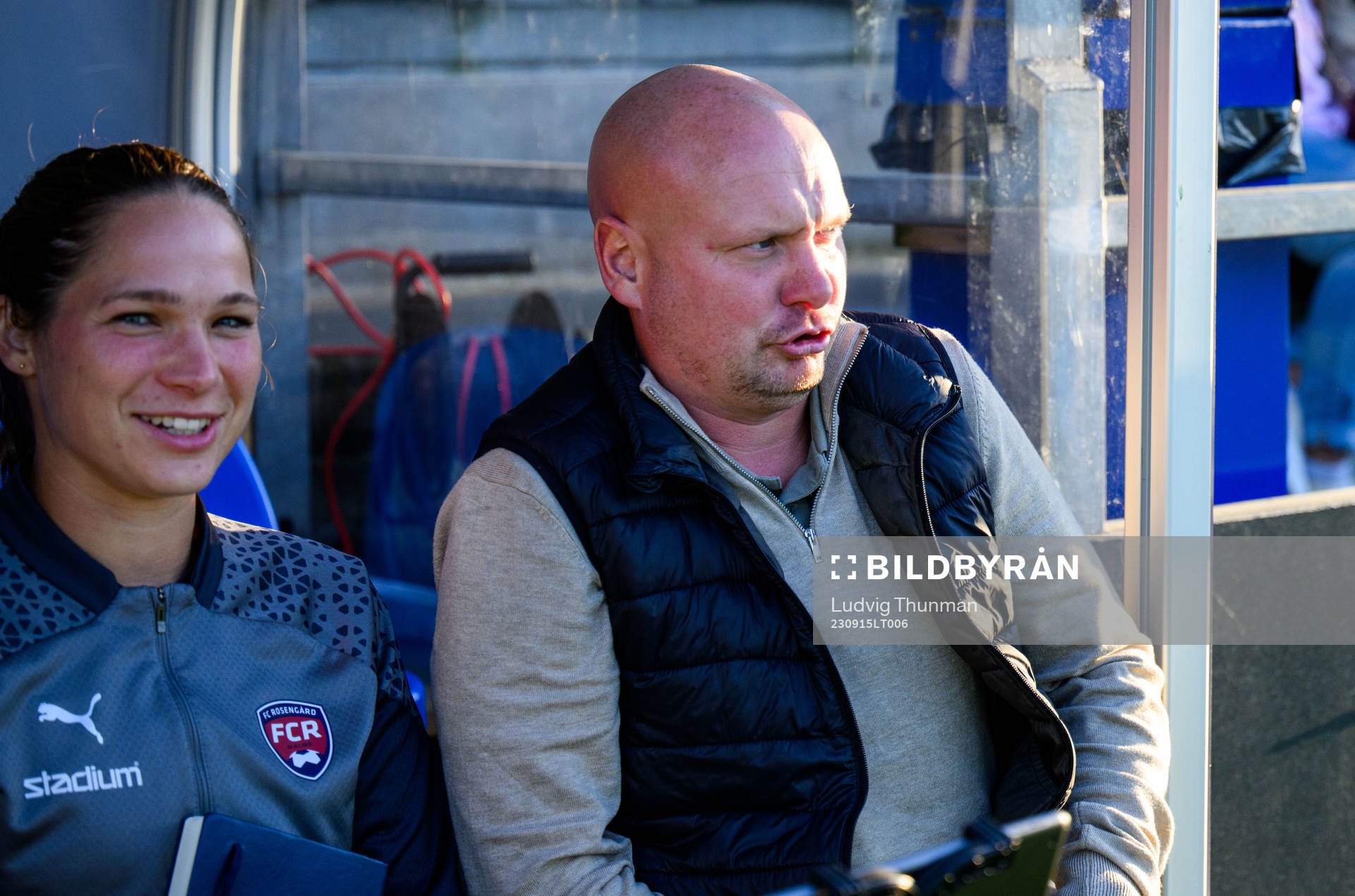 FC Rosengårds assisterande tränare Joel Kjetselberg