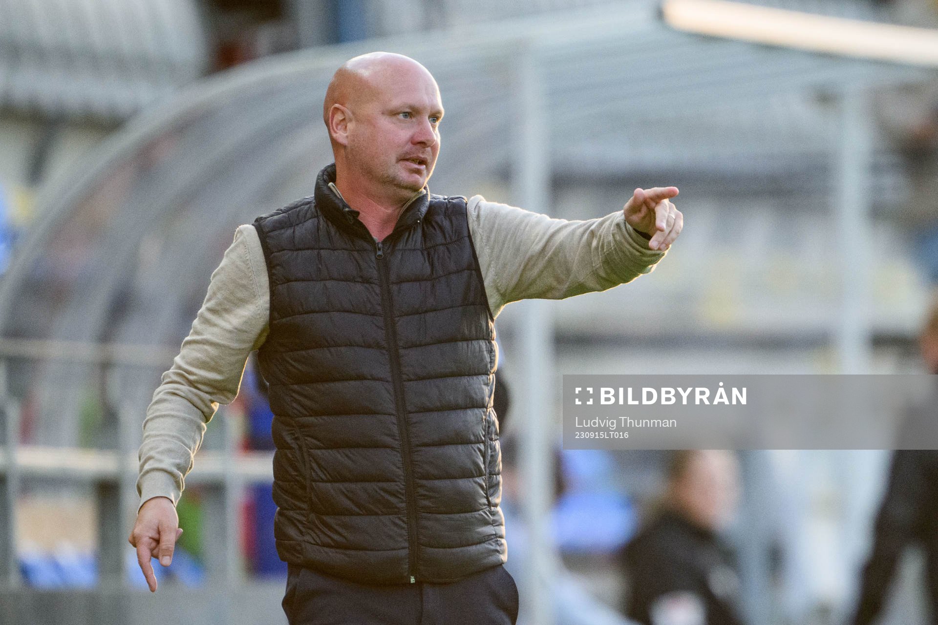 FC Rosengårds Gudrun Arnardottir och assisterande tränare