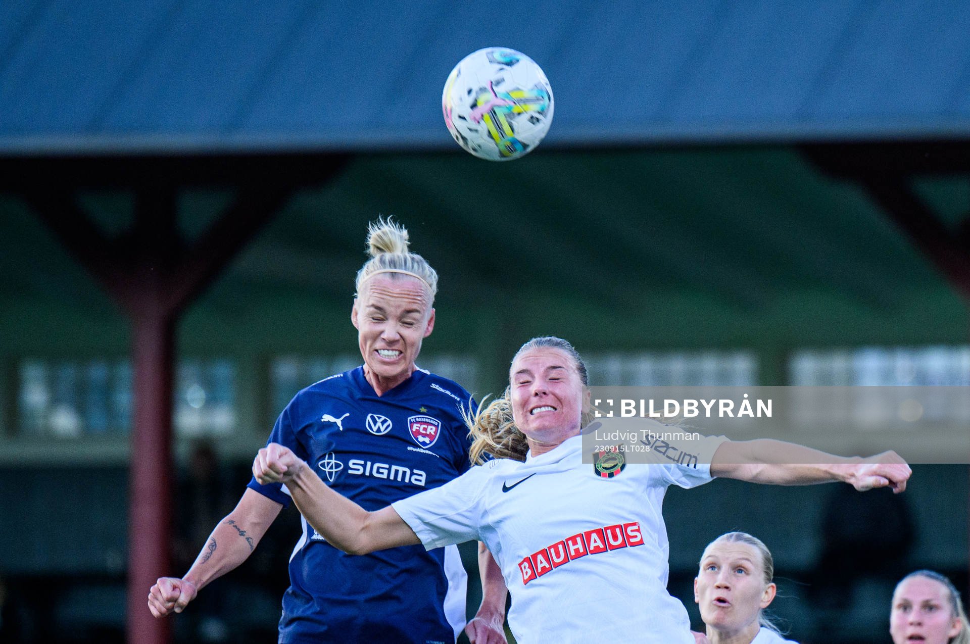 FC Rosengårds Caroline Seger och Brommapojkarnas Louise
