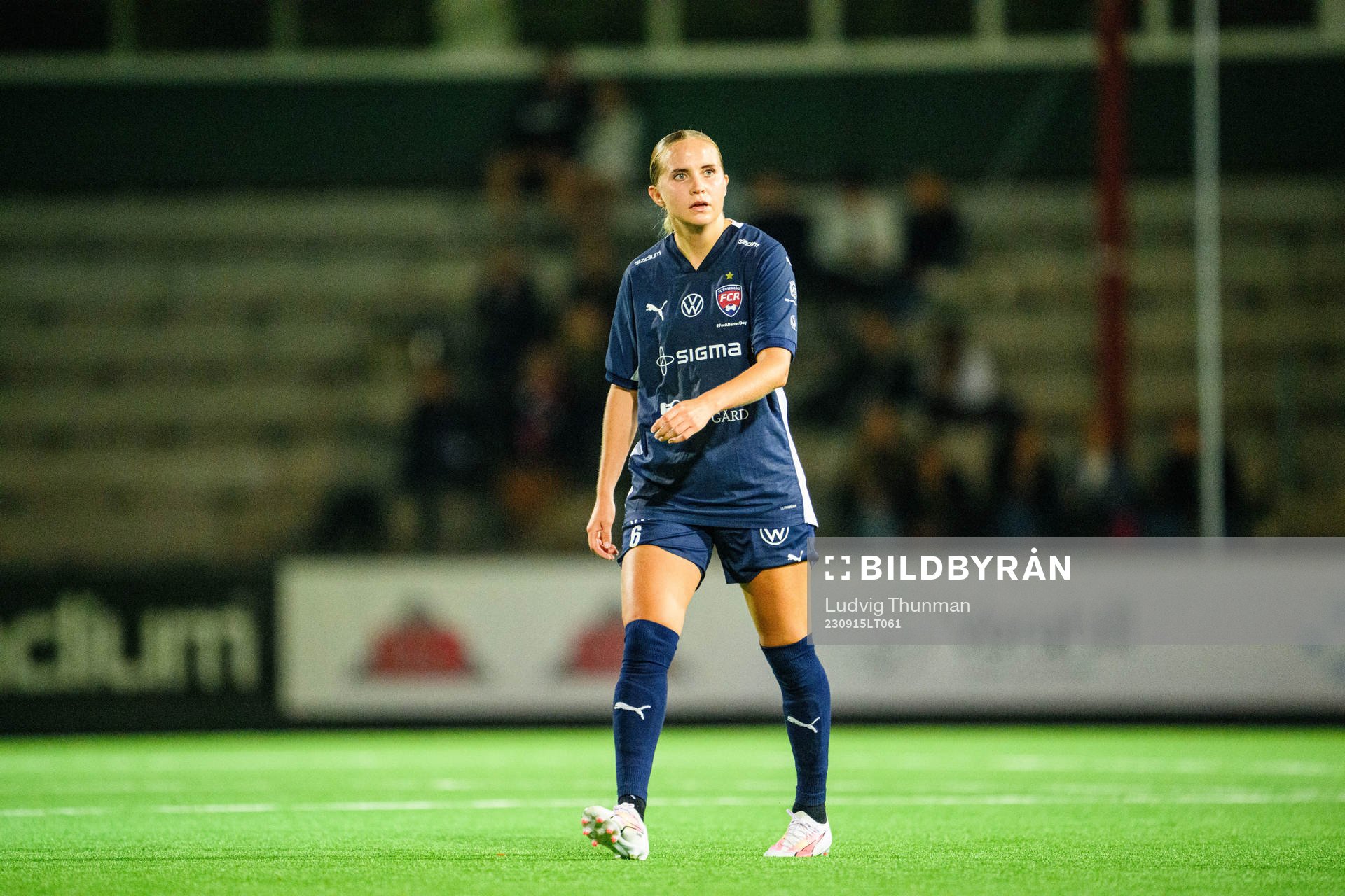 FC Rosengårds Ria Noora Minerva Öling deppar
