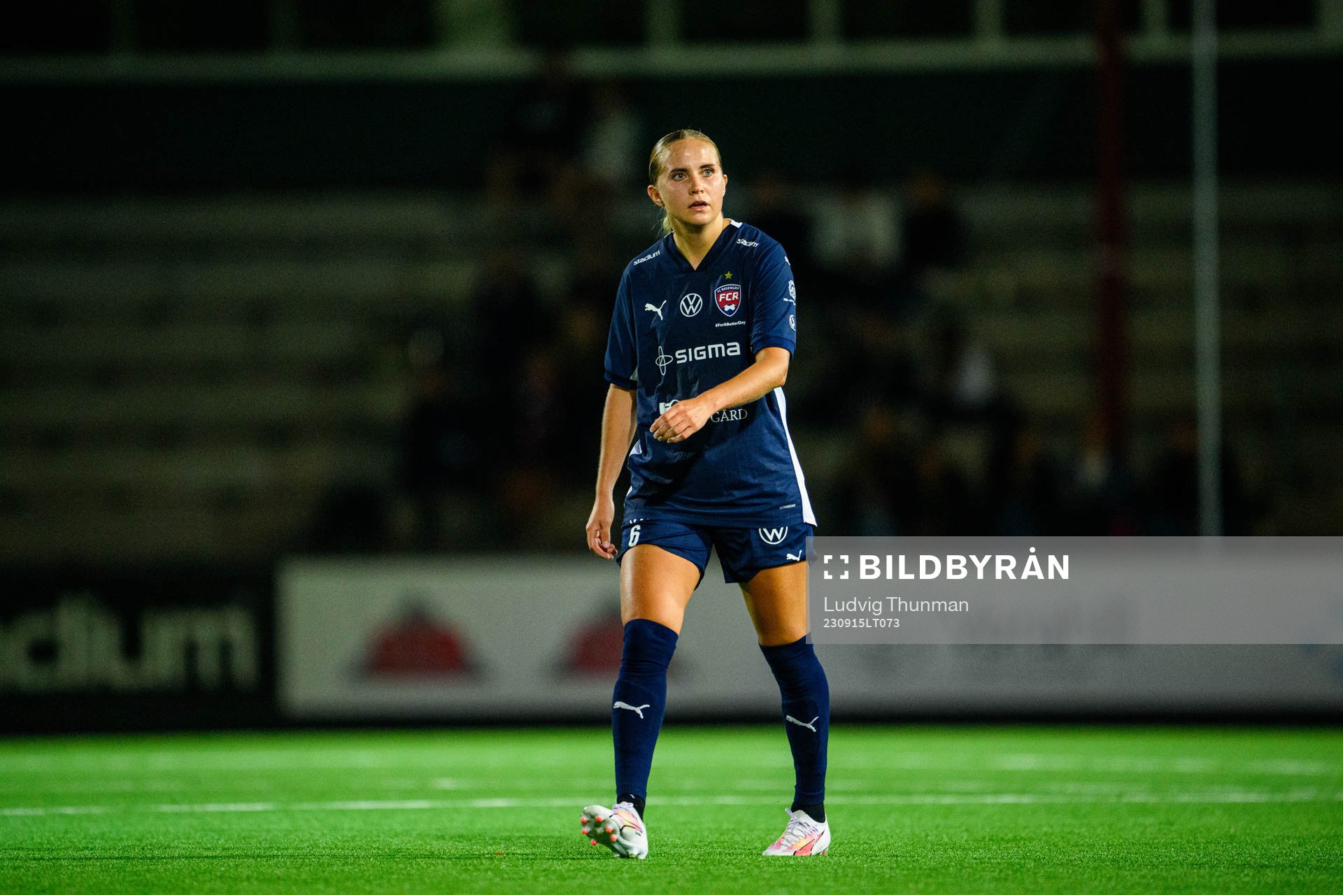 FC Rosengårds Ria Noora Minerva Öling deppar
