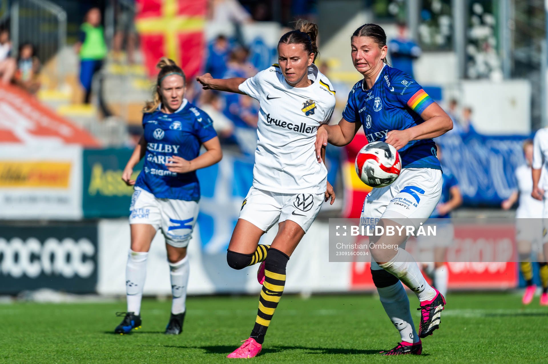 AIKs Adelisa Grabus och Trelleborgs Saga Ollerstam