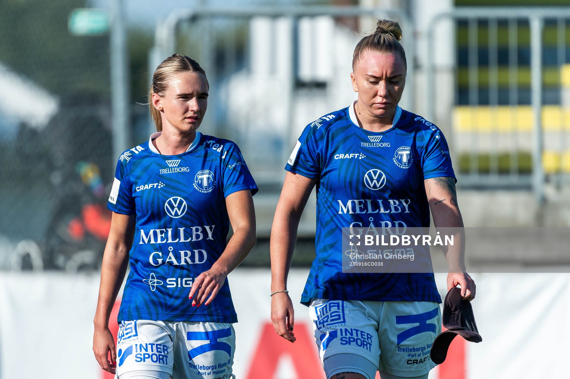 Trelleborgs Rio Strand och Linnea Prambrant deppar