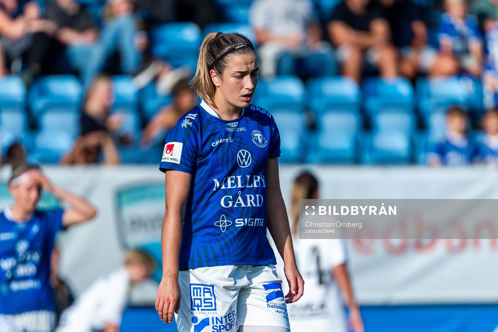 Trelleborgs Edina Filekovic deppar