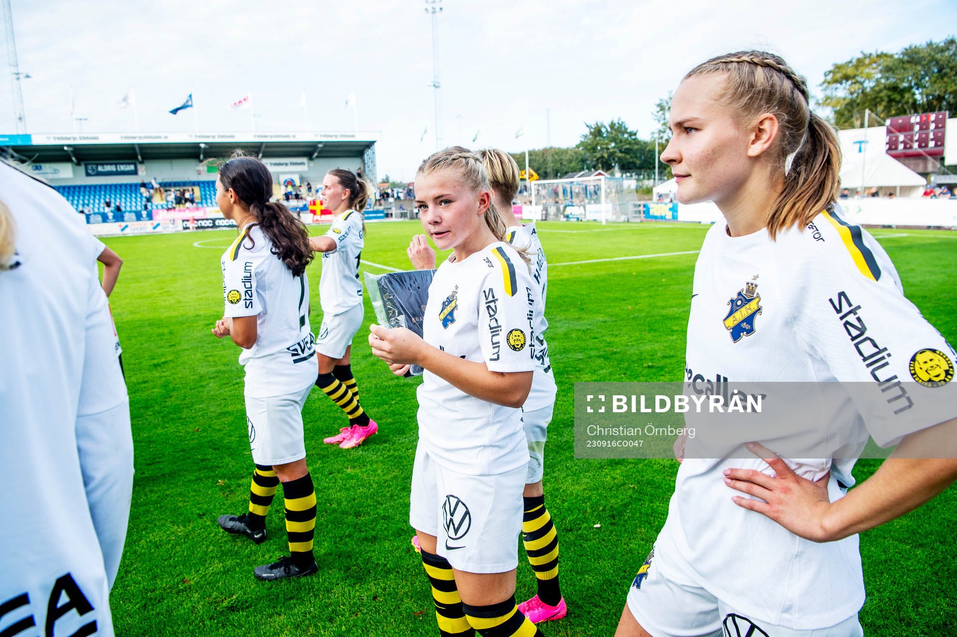 AIKs Matilda Nildén jublar med lagkamraterna