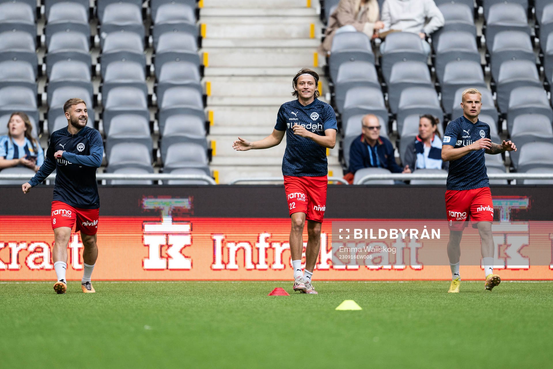 Värnamos Albion Ademi, Simon Thern och Viktor Bergh
