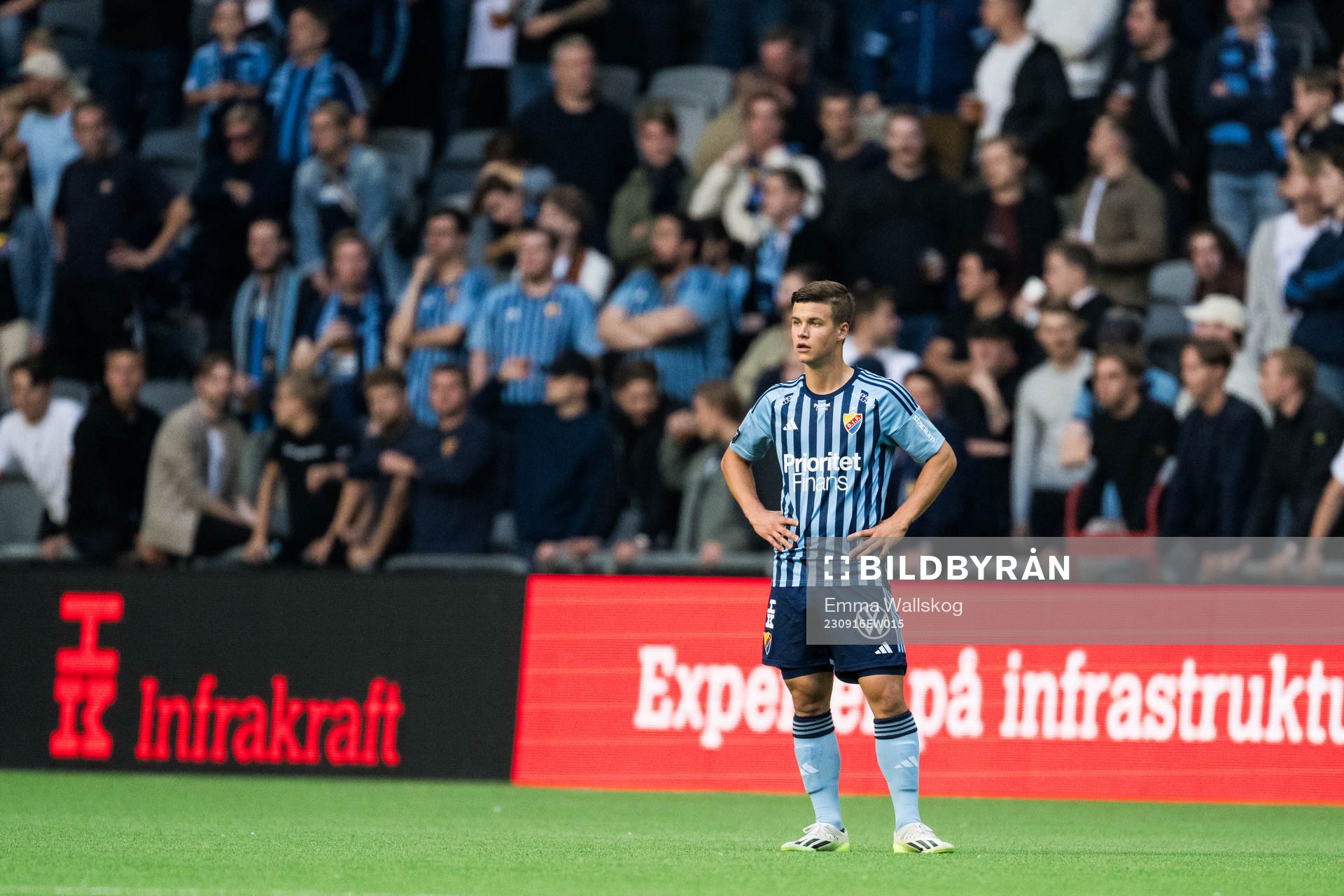 Djurgårdens Samuel Dahl deppar
