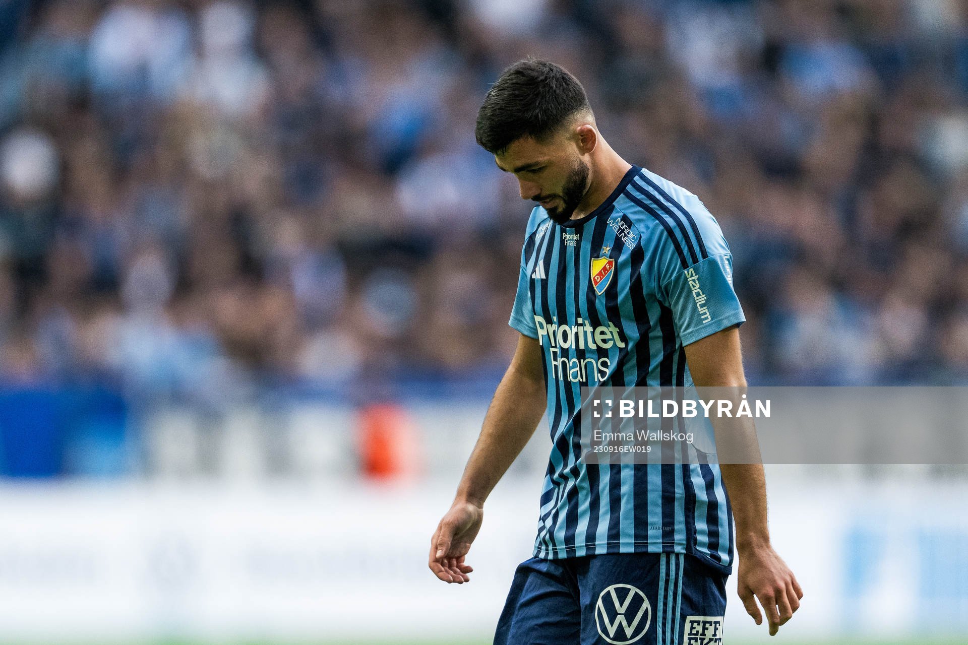 Djurgårdens Musa Qurbanli deppar