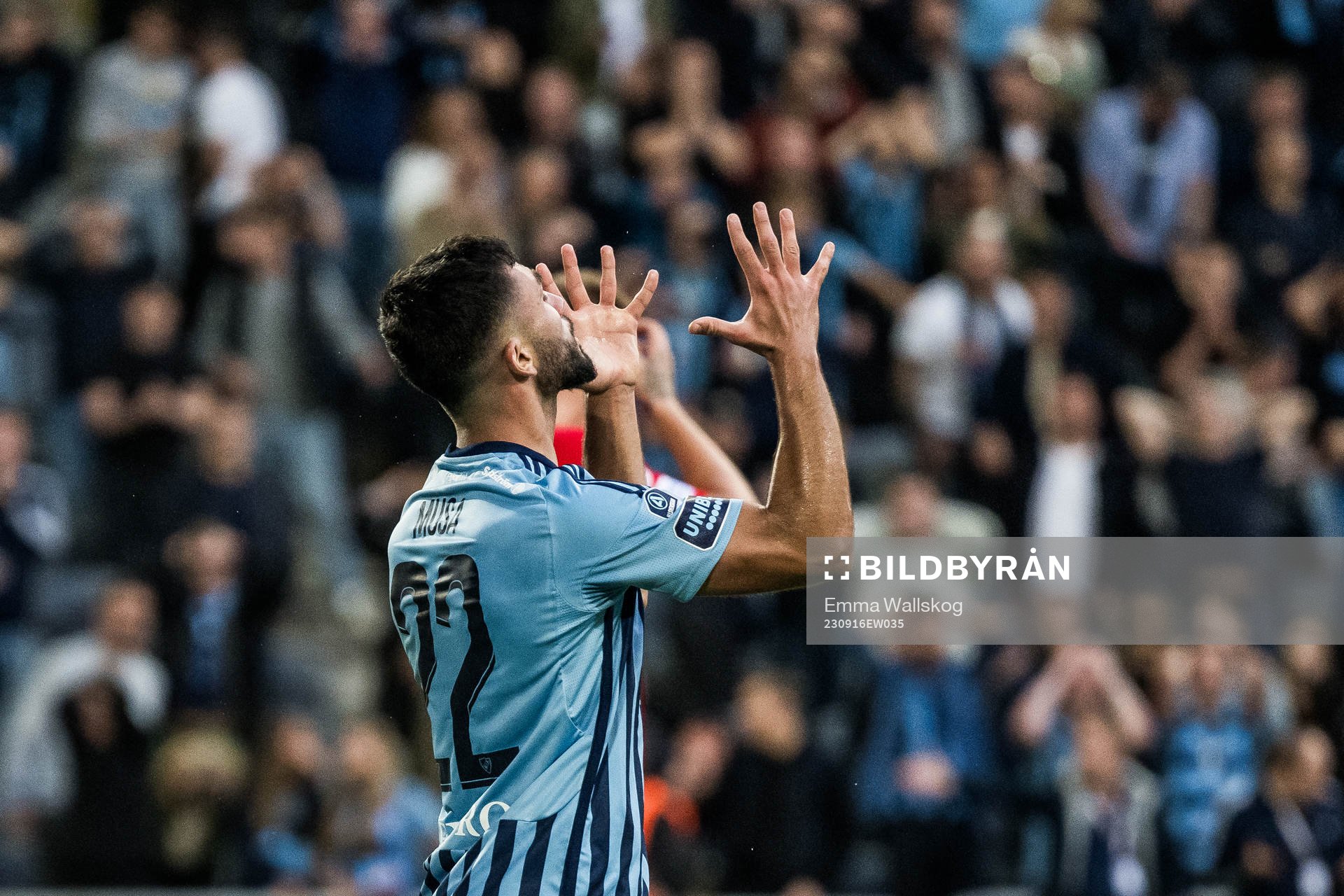 Djurgårdens Musa Qurbanli deppar