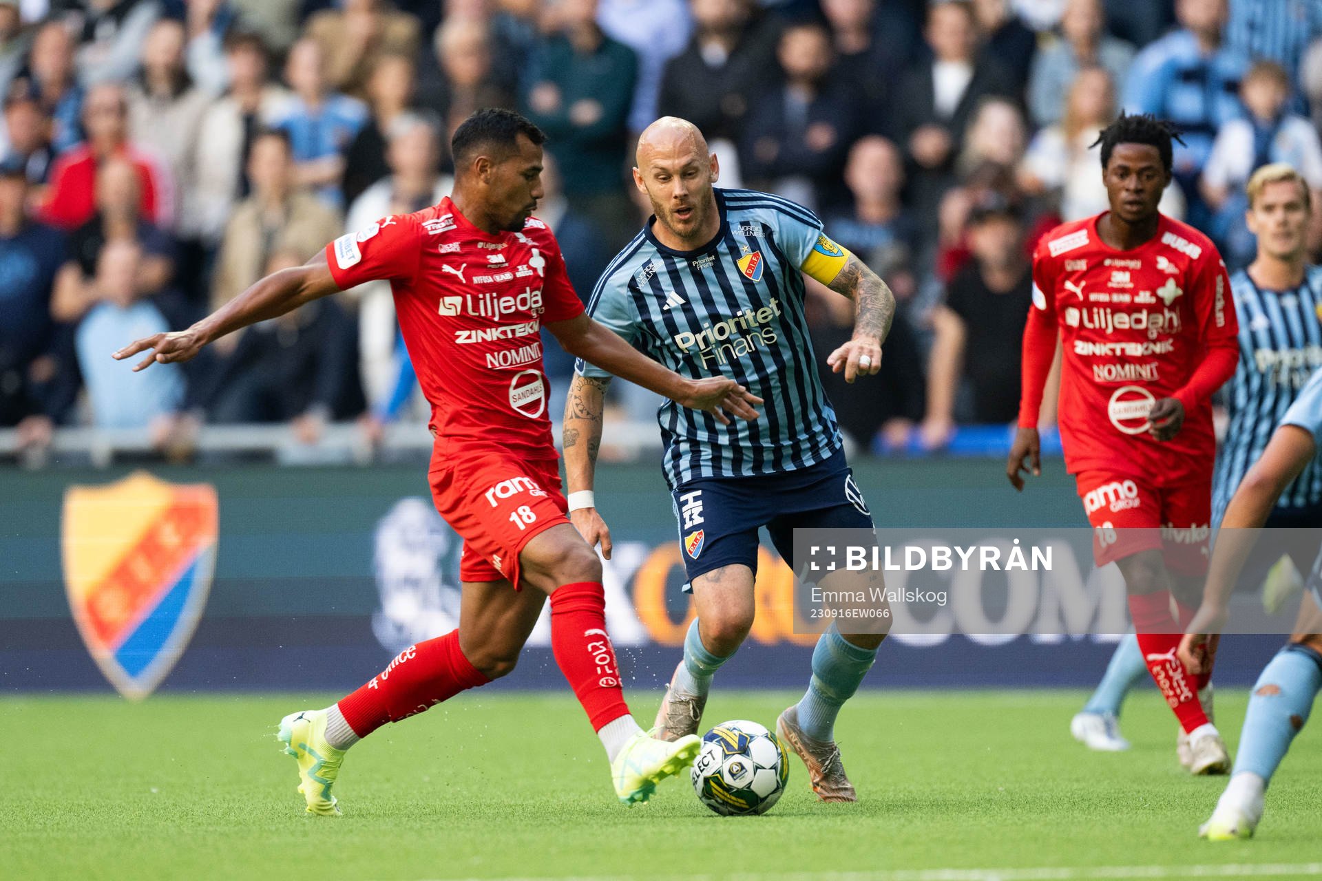 Värnamos Wenderson Oliveira do Nascimento och Djurgårdens