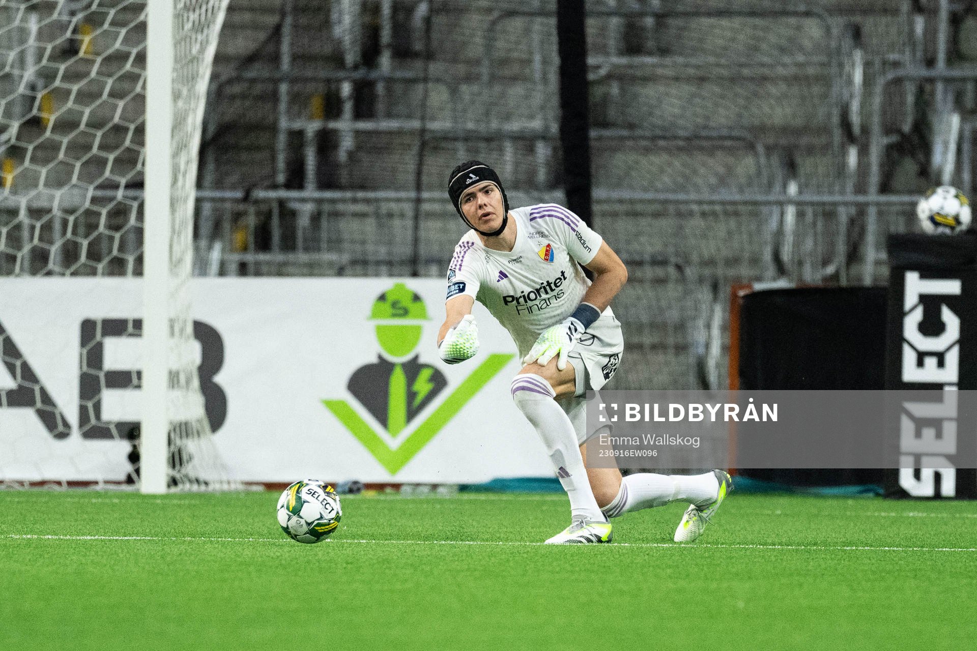 Djurgårdens målvakt Jacob Widell Zetterström