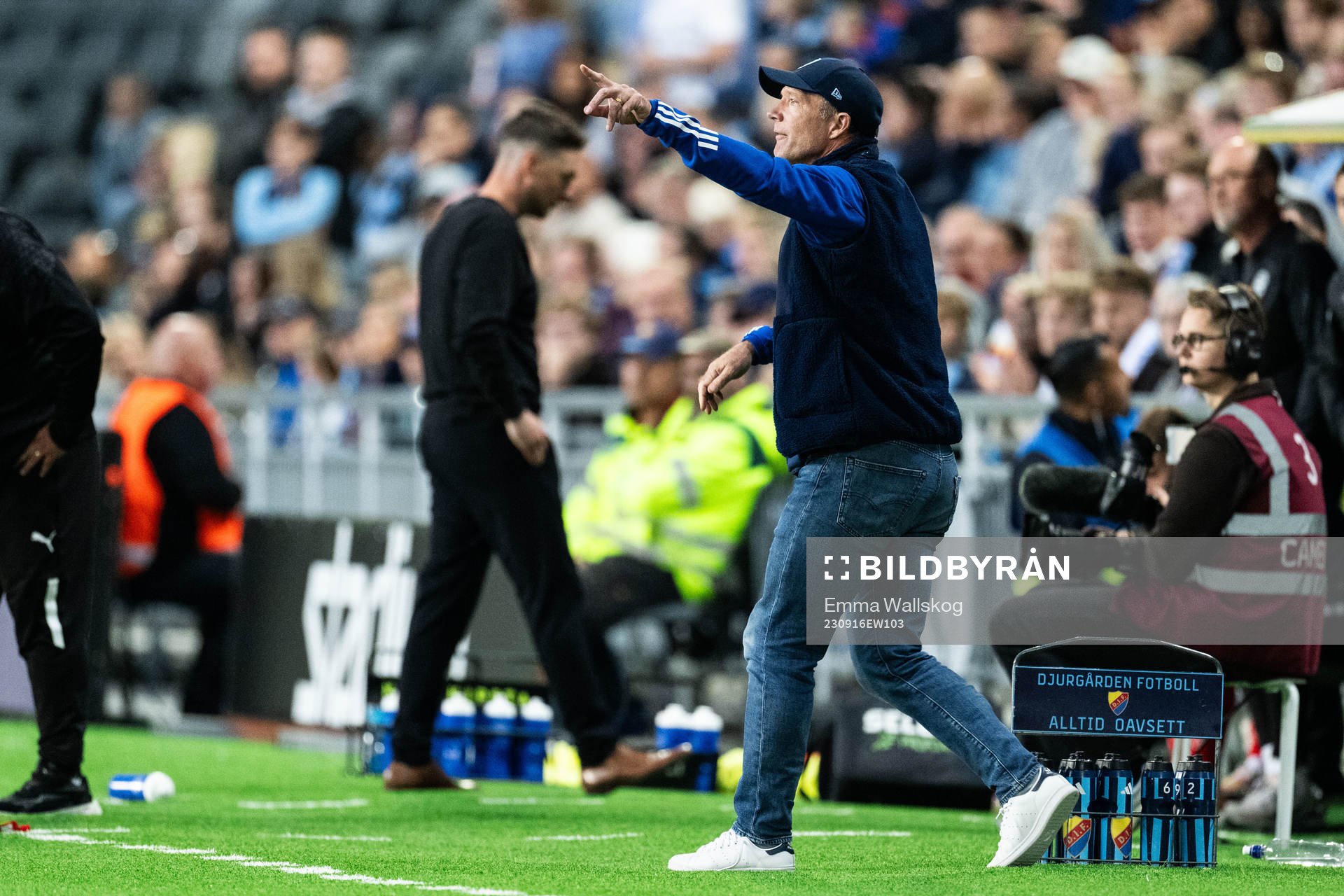 Djurgårdens tränare Kim Bergstrand