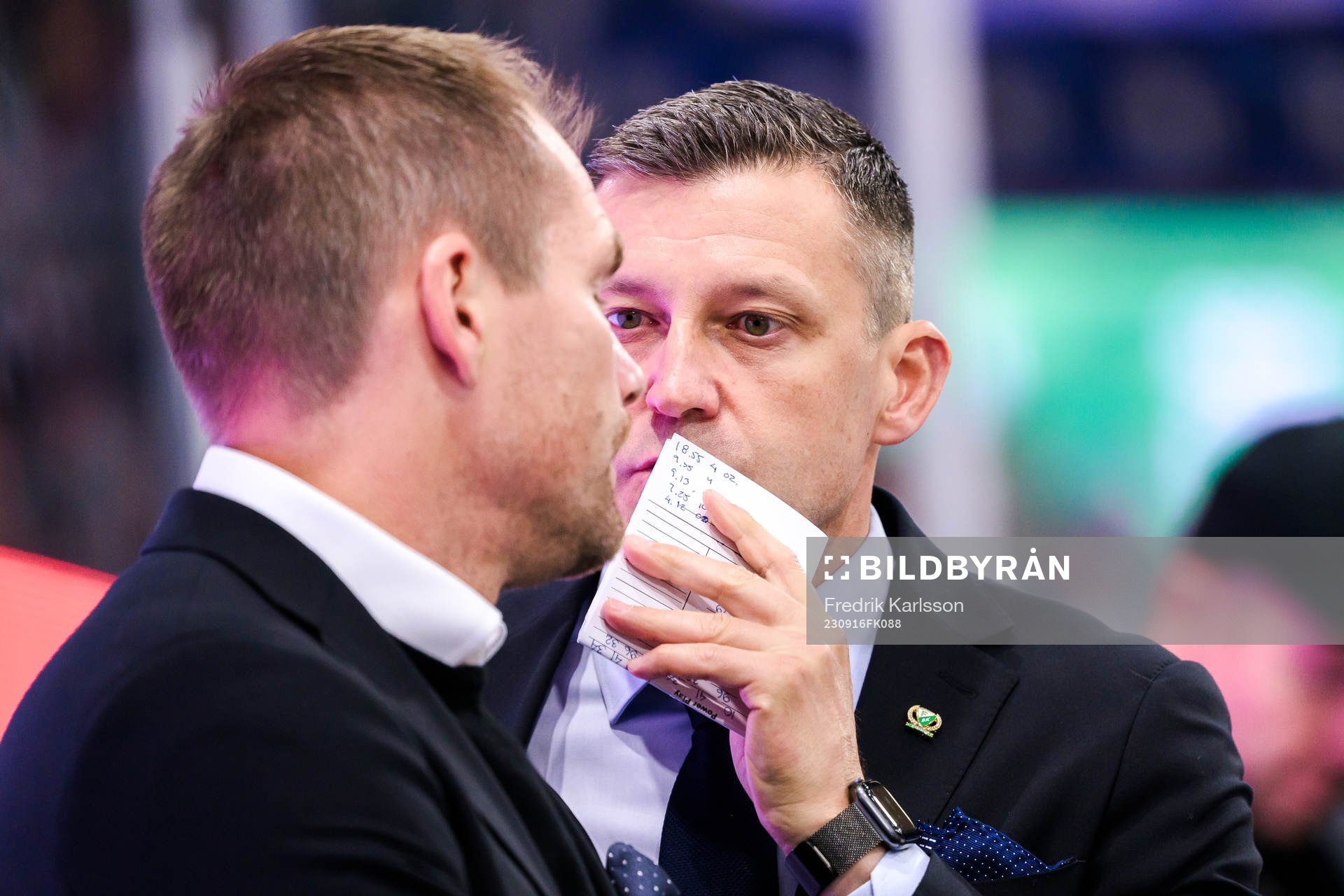 Färjestads assisterande tränare Pelle Prestberg