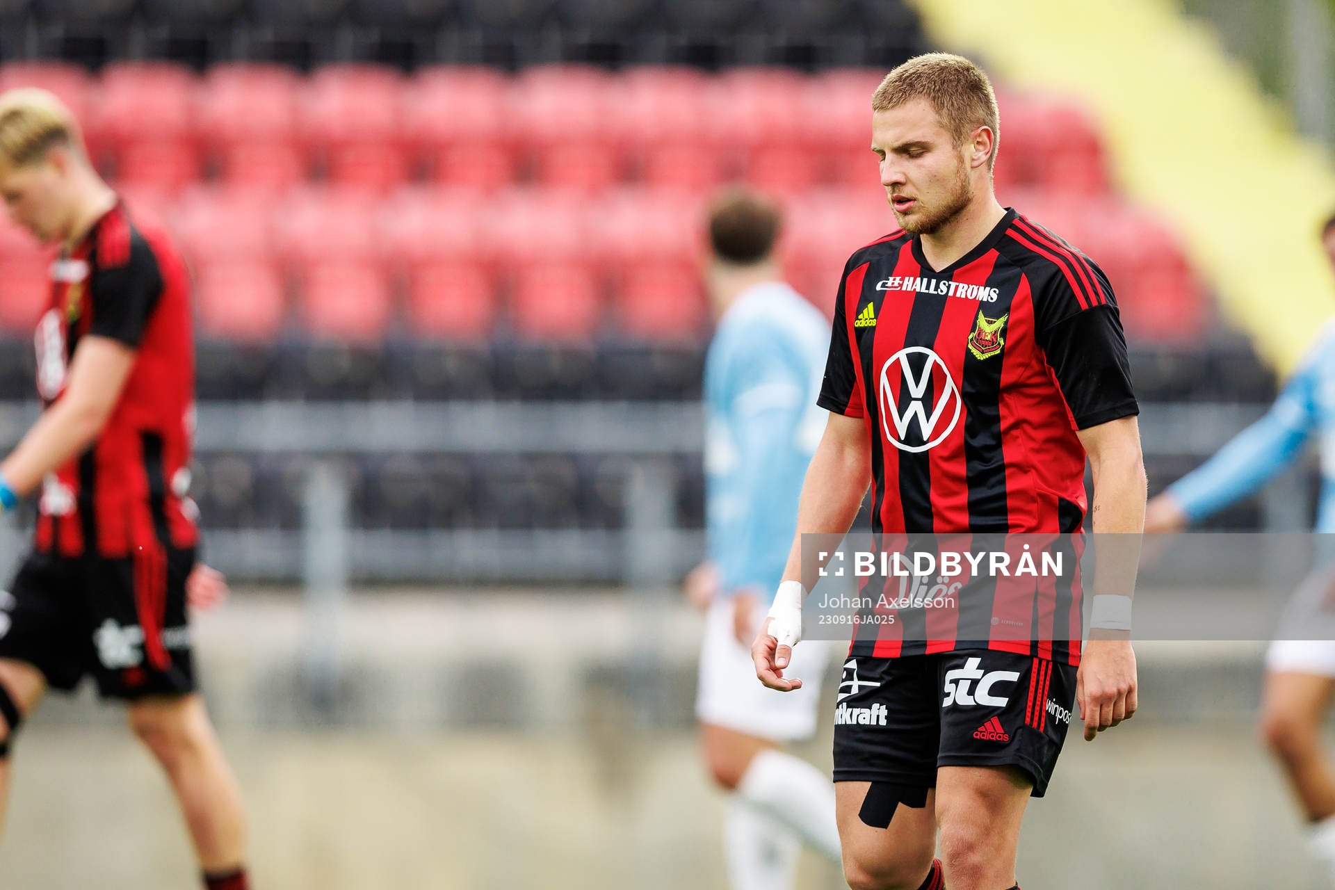 Östersunds Mykola Musolitin deppar