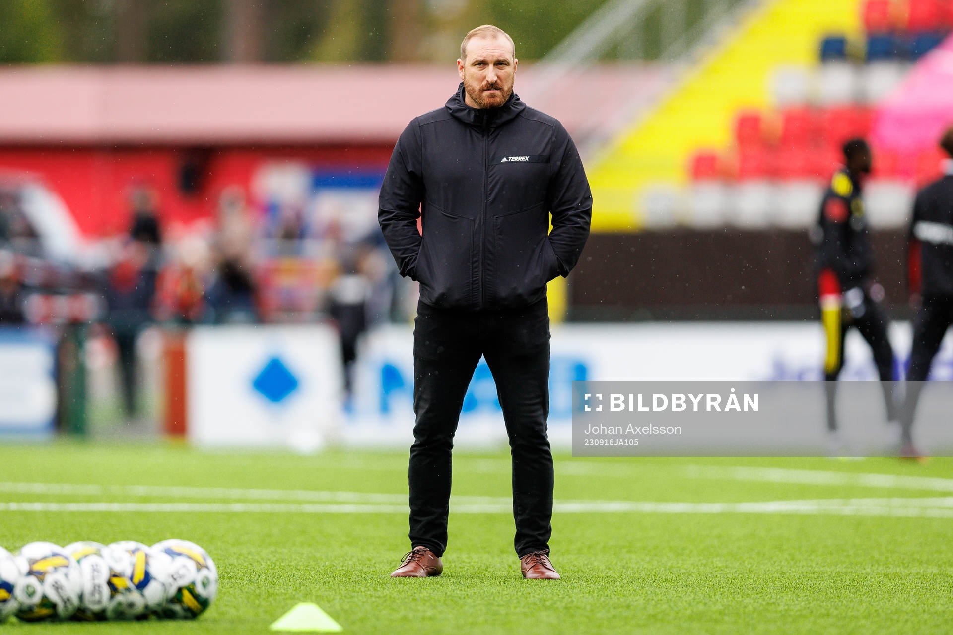 Gefles tränare Mikael Bengtsson