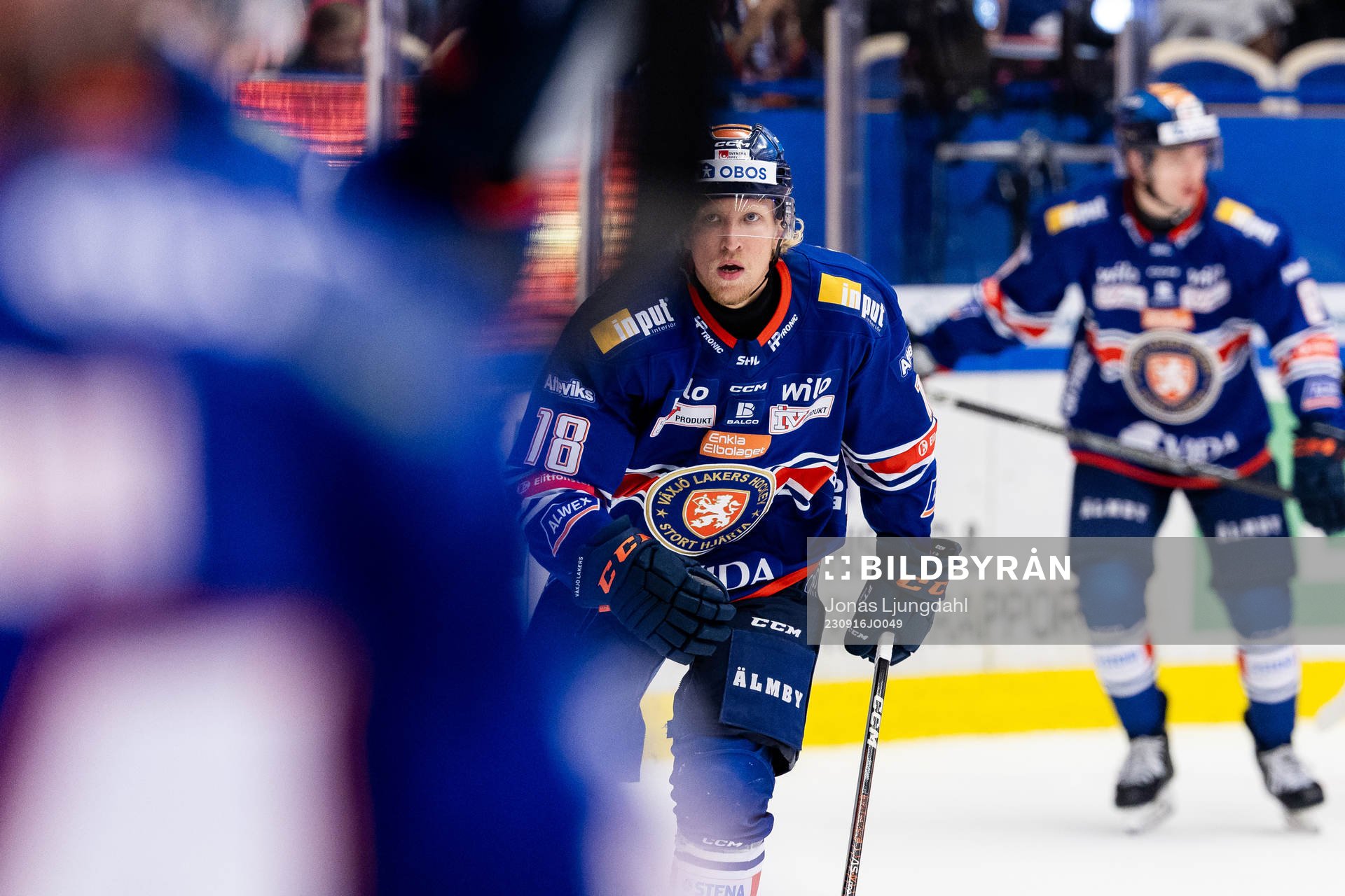 Växjös Marcus Sylvegård jublar
