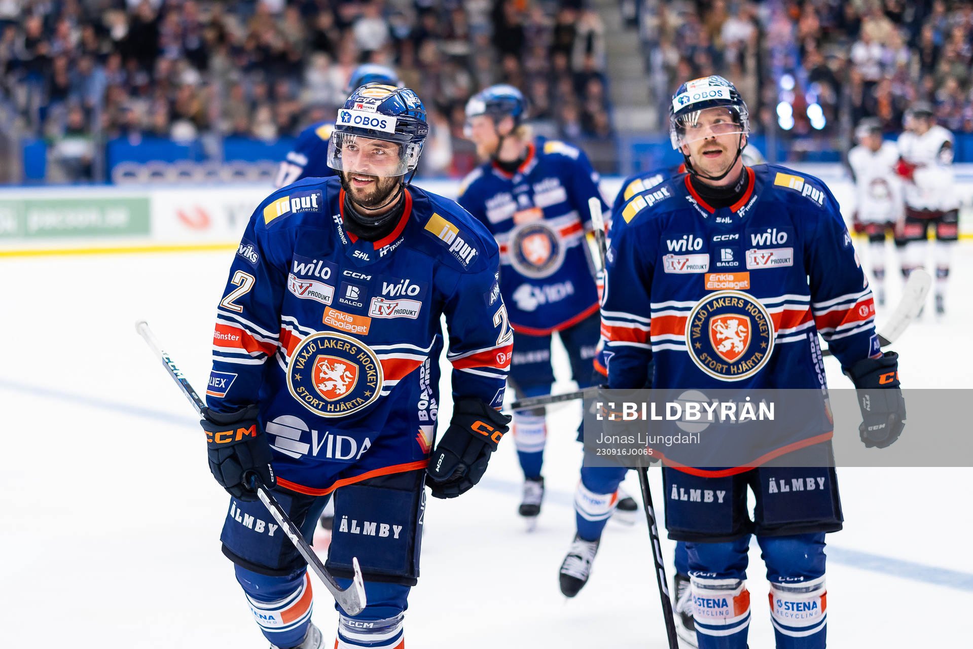 Växjös Tobias Rieder jublar