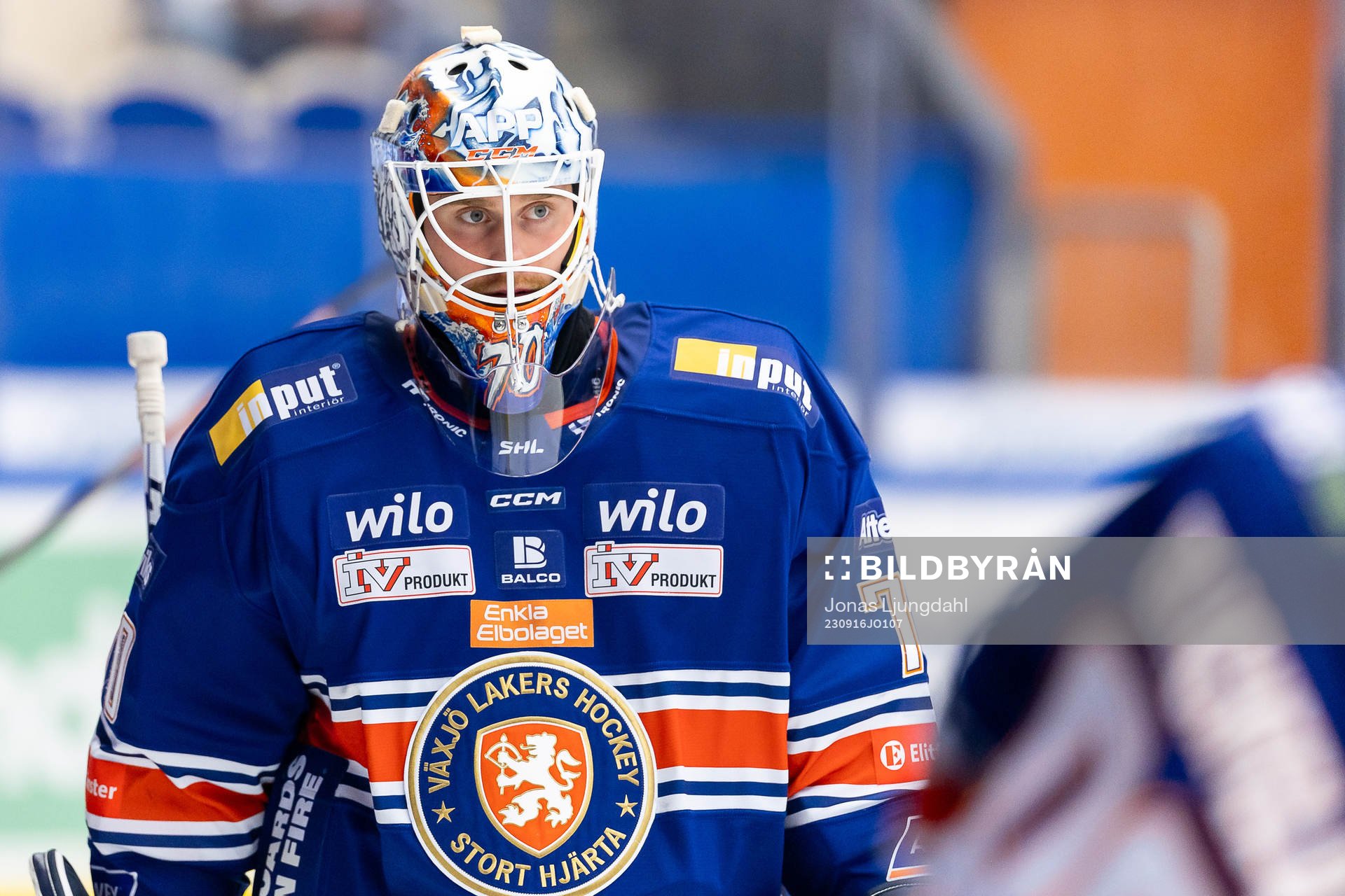 Växjös målvakt Adam Åhman