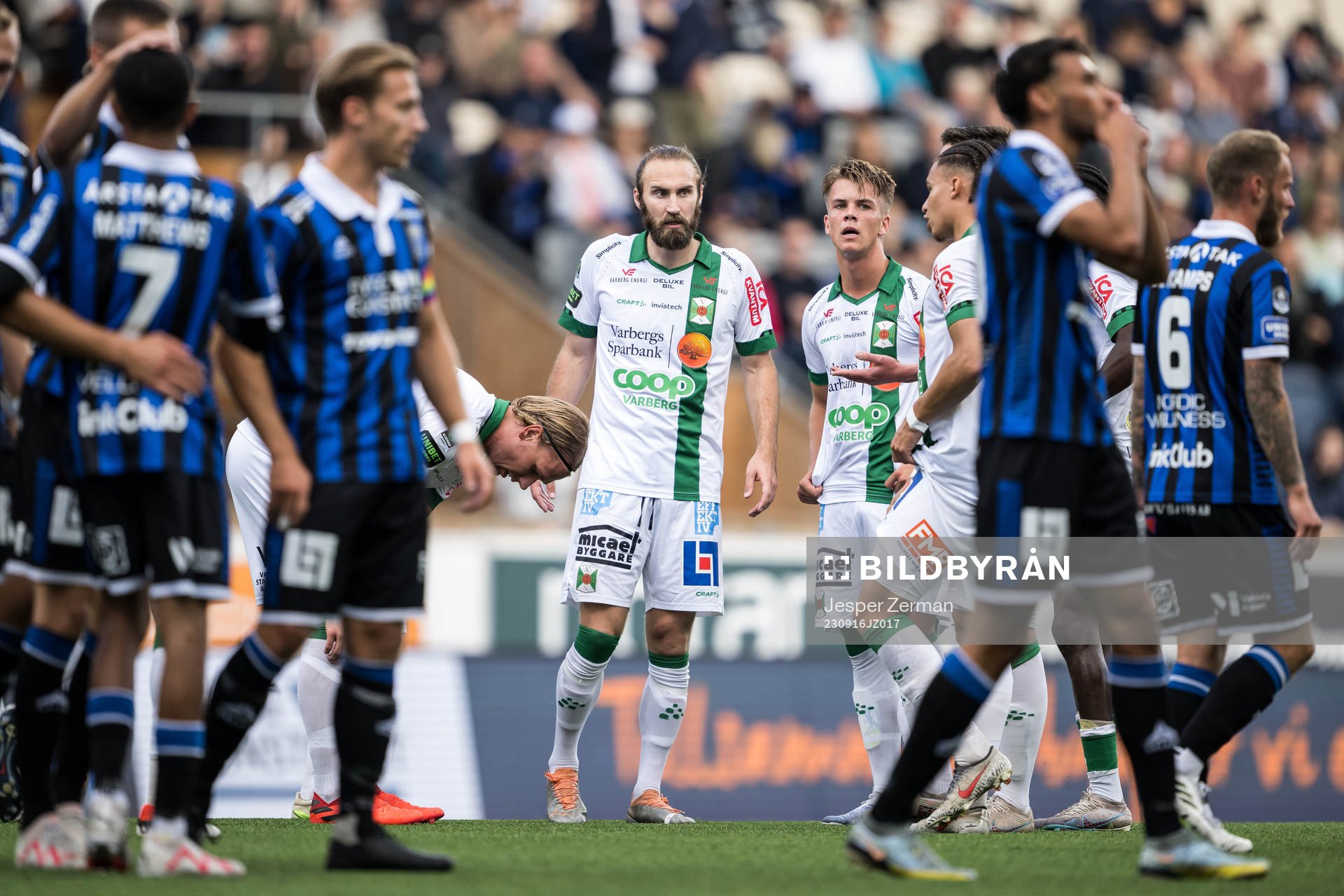 Varbergs Oskar Sverrisson deppar