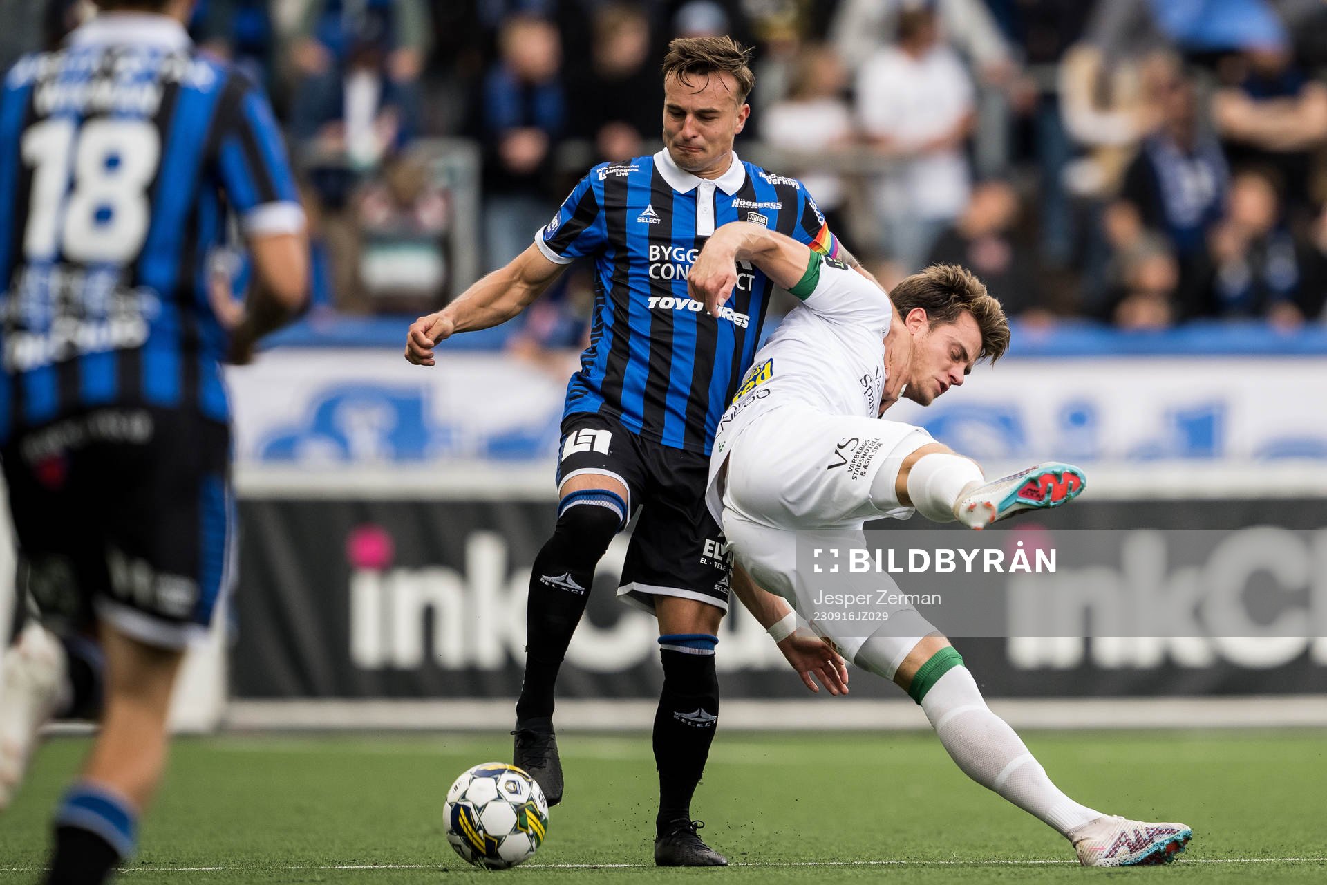 Sirius Henrik Castegren och Varbergs Kristoffer Hoven
