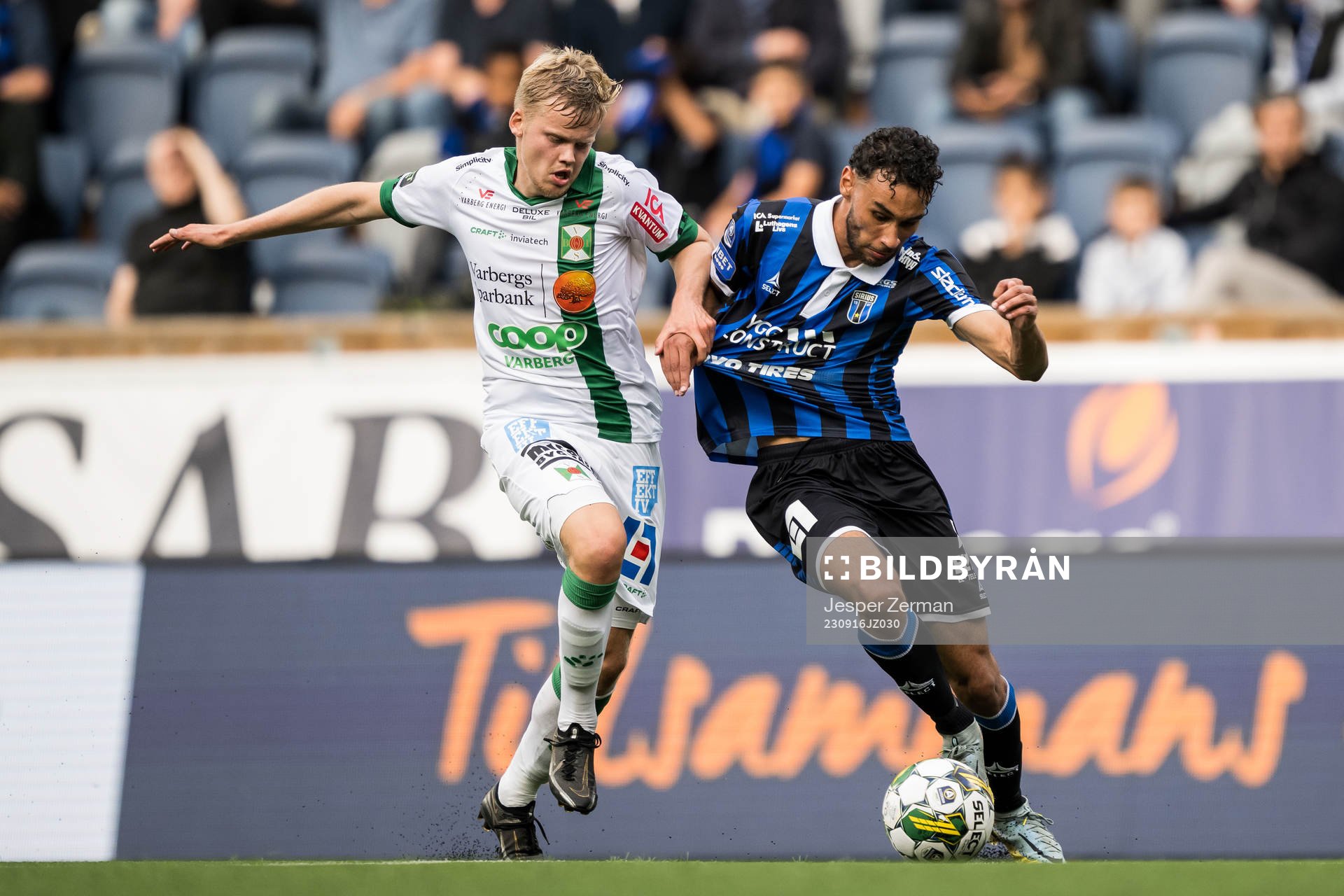 Varbergs Leo Frigell Jansson och Sirius Joakim Persson