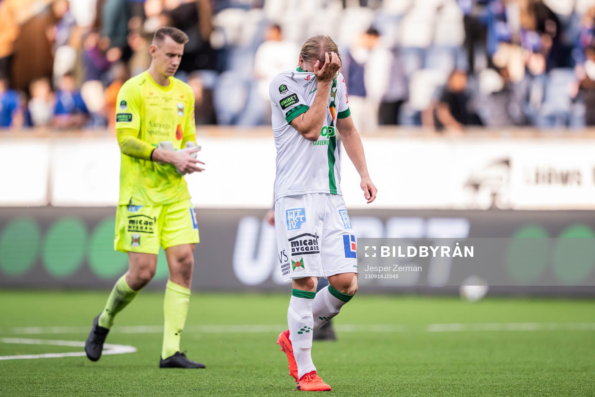 Varbergs Hampus Zackrisson deppar