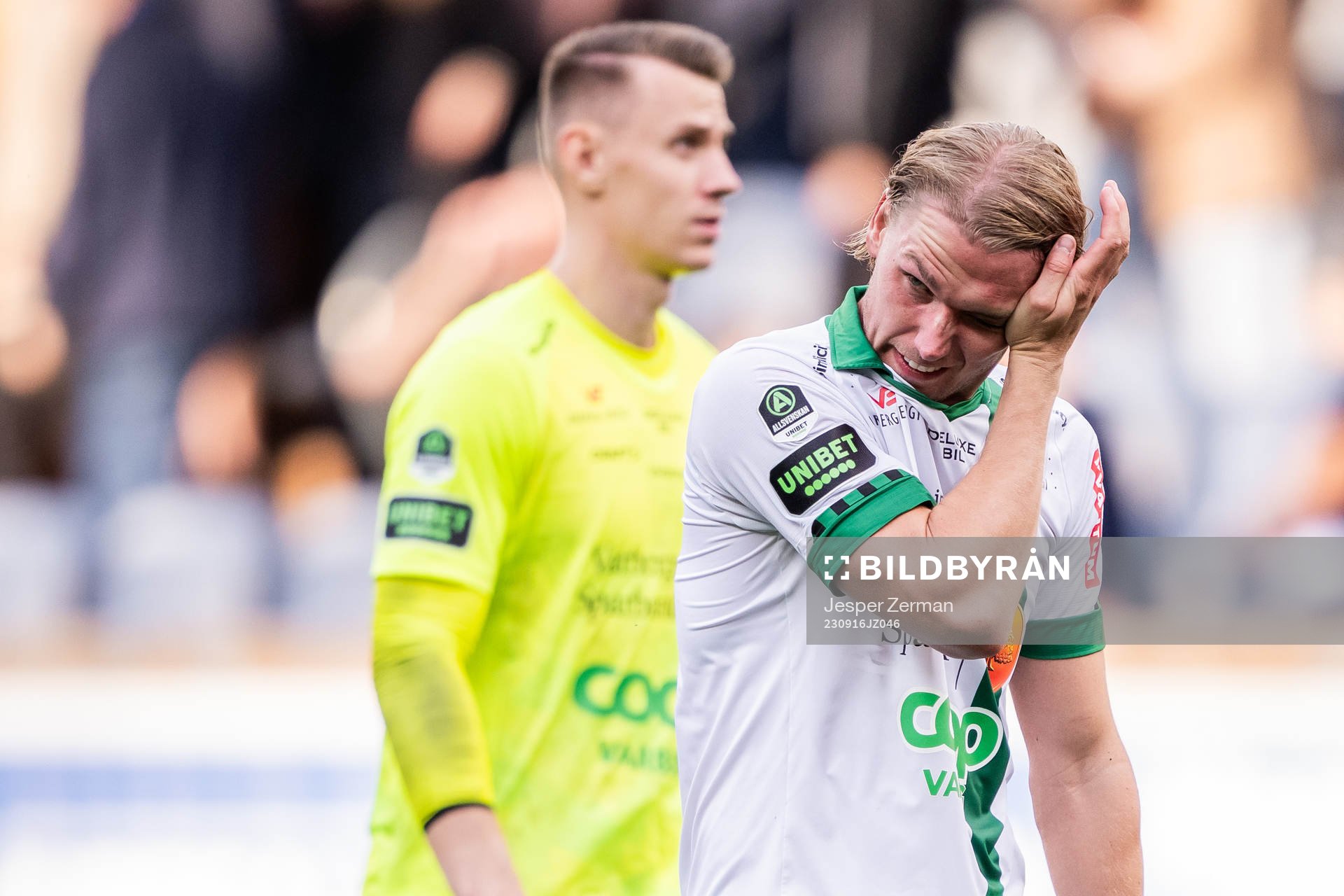 Varbergs Hampus Zackrisson deppar