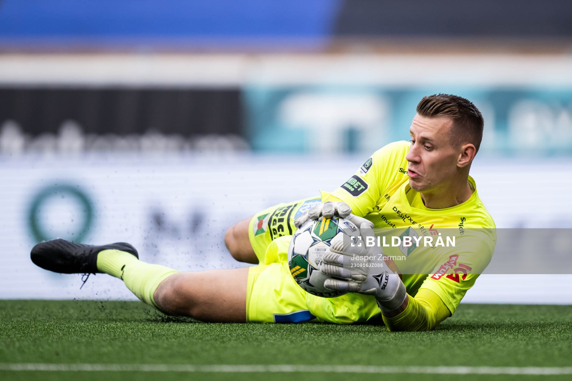 Varbergs målvakt David Olsson