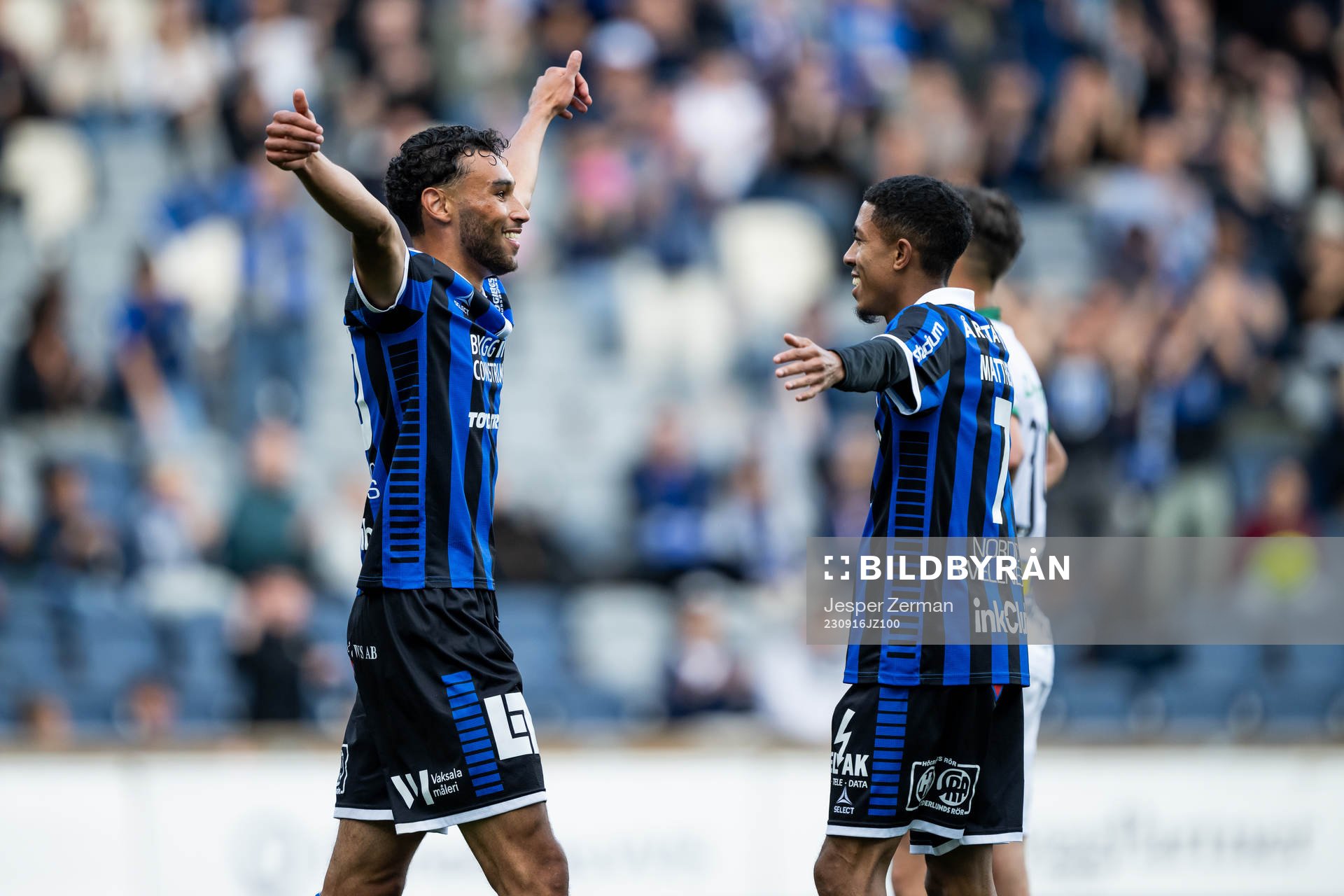 Sirius Joakim Persson jublar