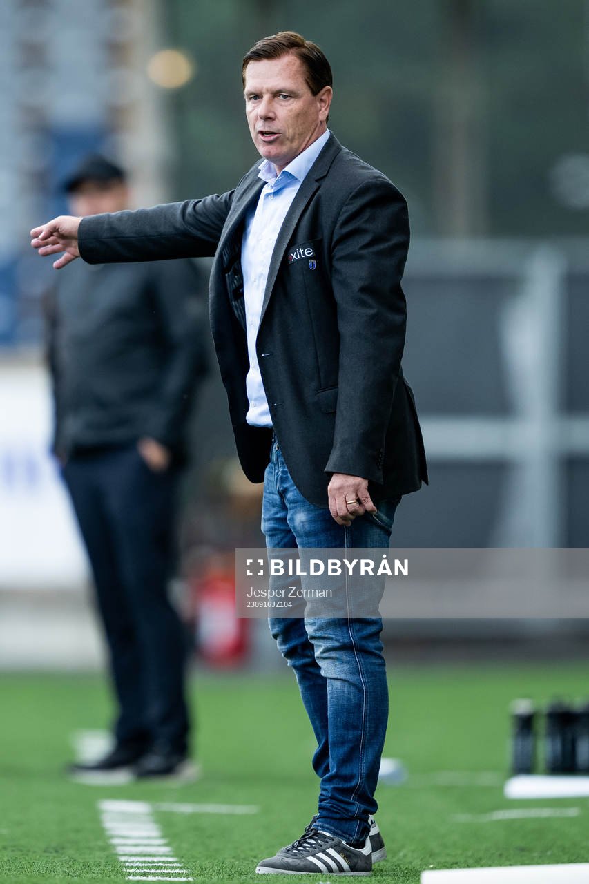 Sirius tränare Christer Mattiasson