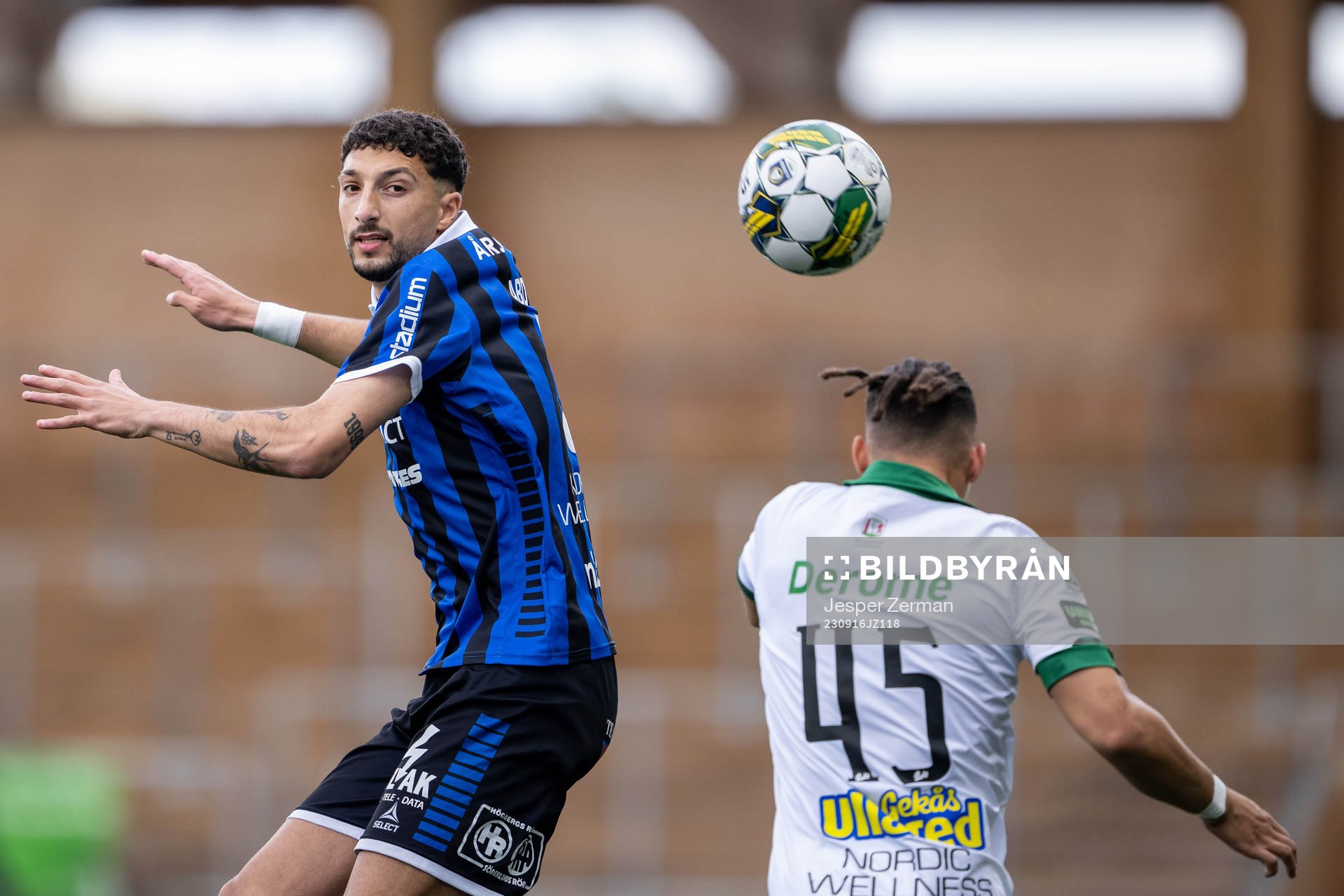 Sirius Wessam Abou Ali och Varbergs Maxime Anne Marie Sainte