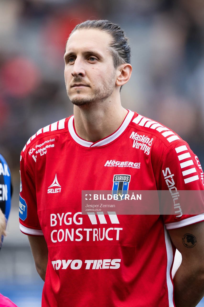 Sirius målvakt David Mitov Nilsson