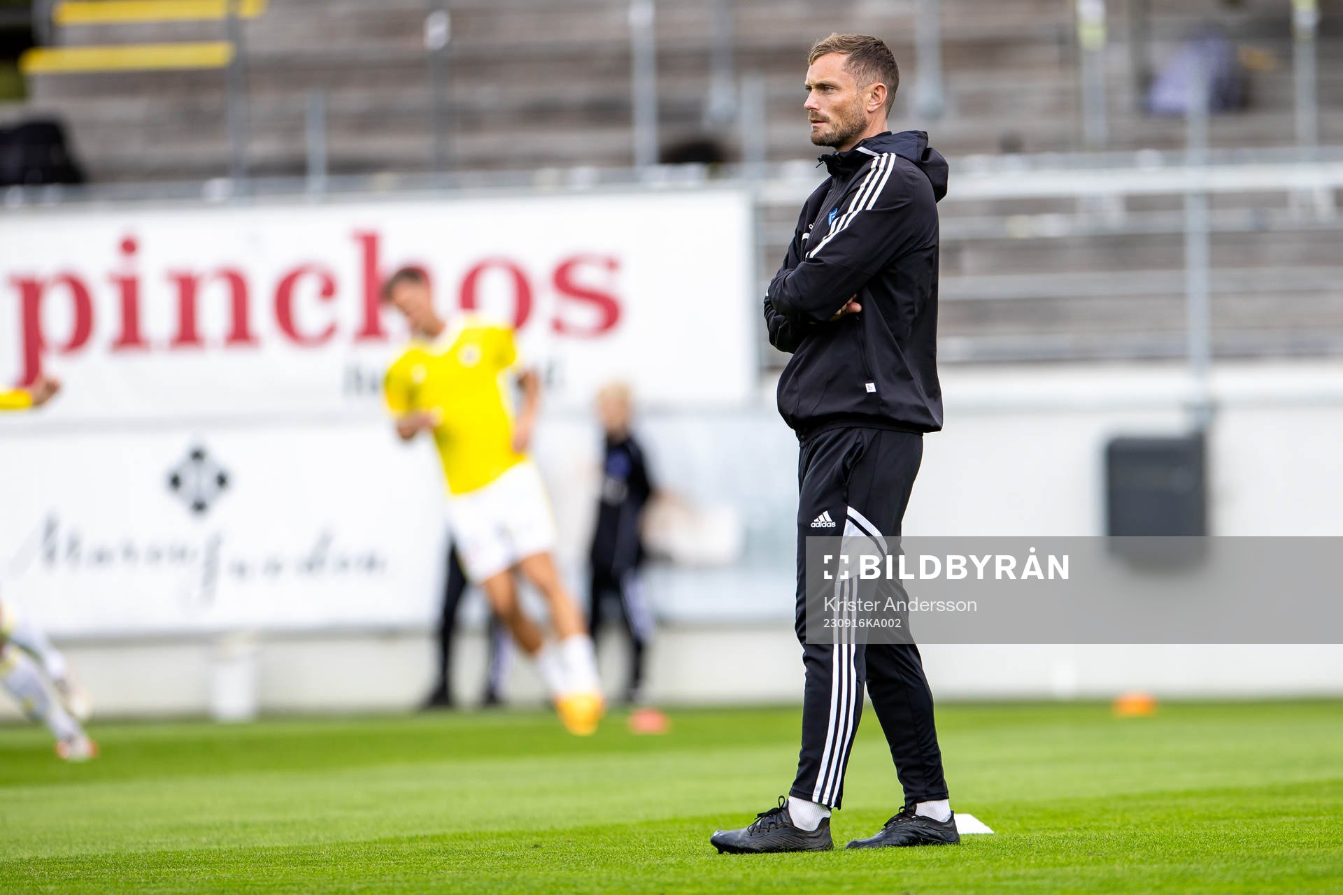 Falkenbergs assisterande tränare Tobias Tuvesson