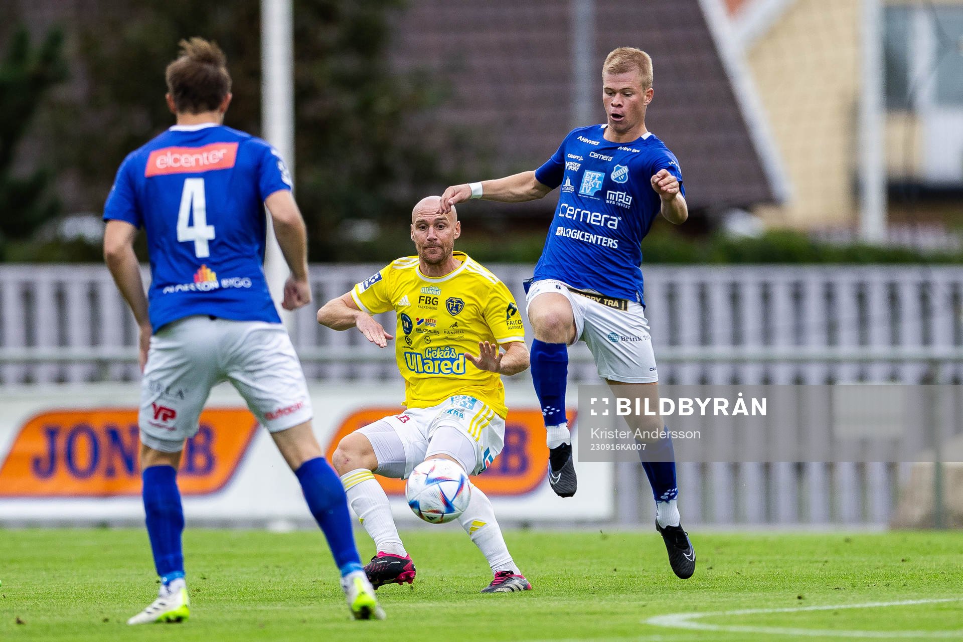 Falkenbergs Christoffer Carlsson och Norrbys Filip