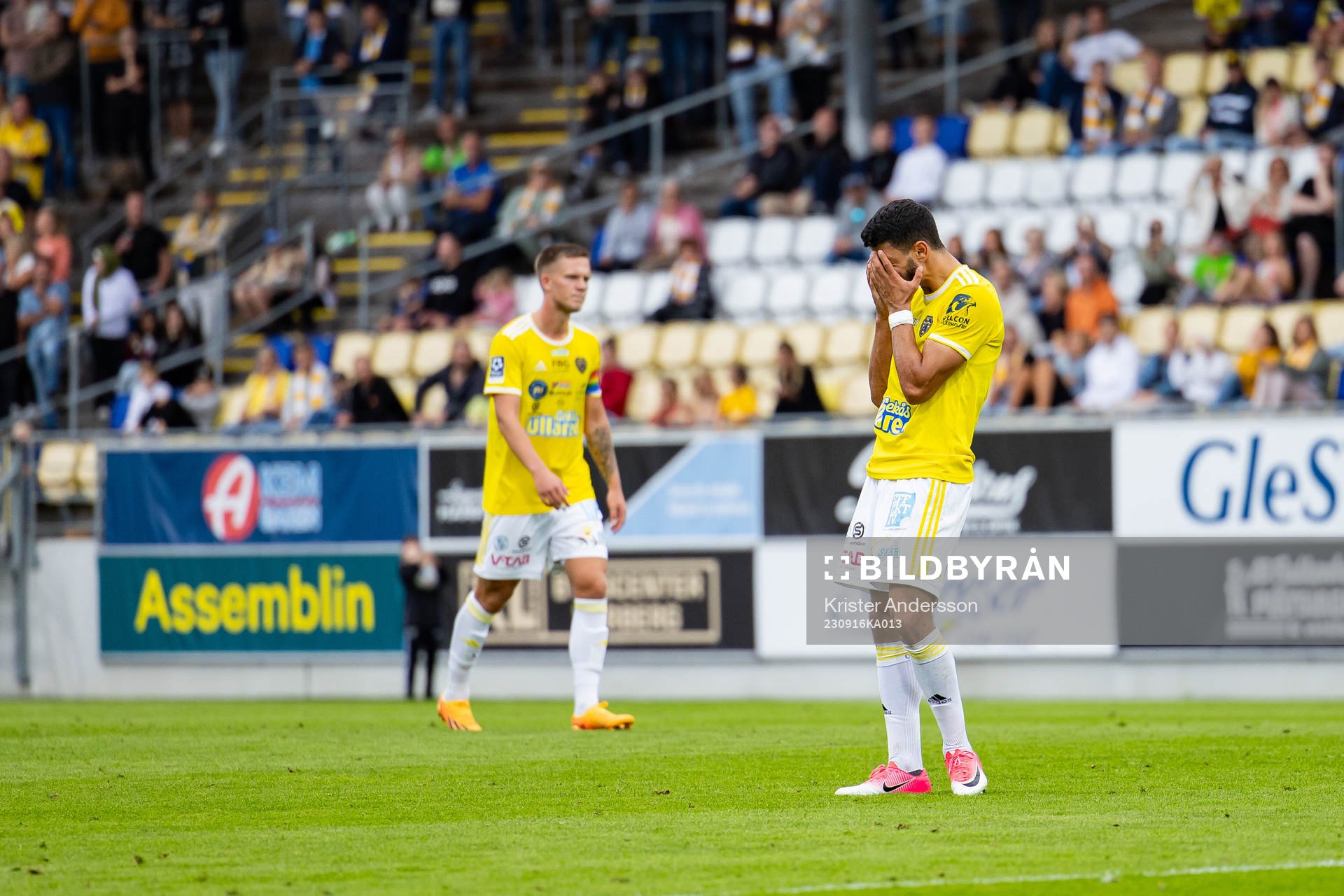 Falkenbergs Leonardo Farah Shahin deppar
