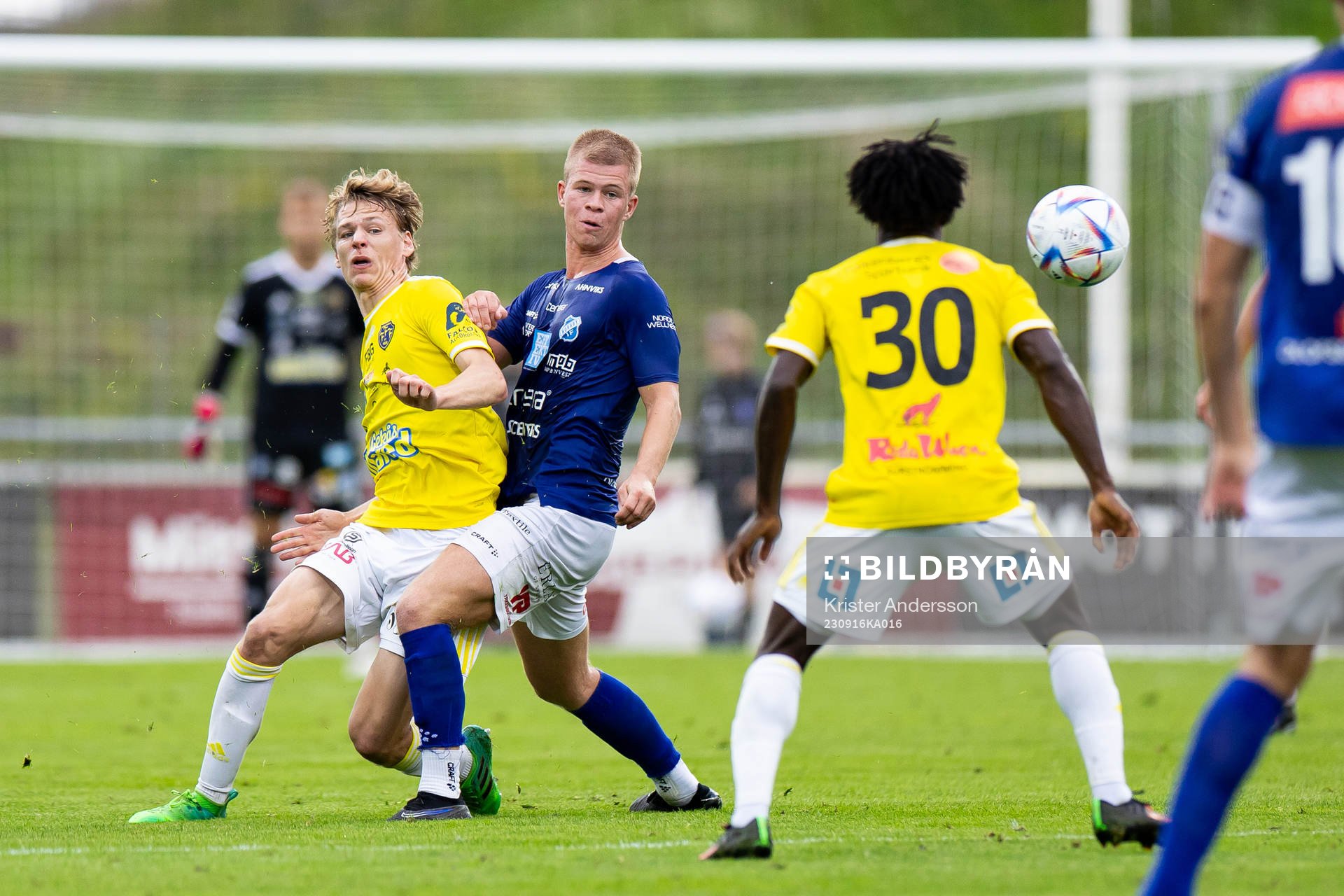 Falkenbergs Melker Nilsson och Norrbys Filip Gustafsson