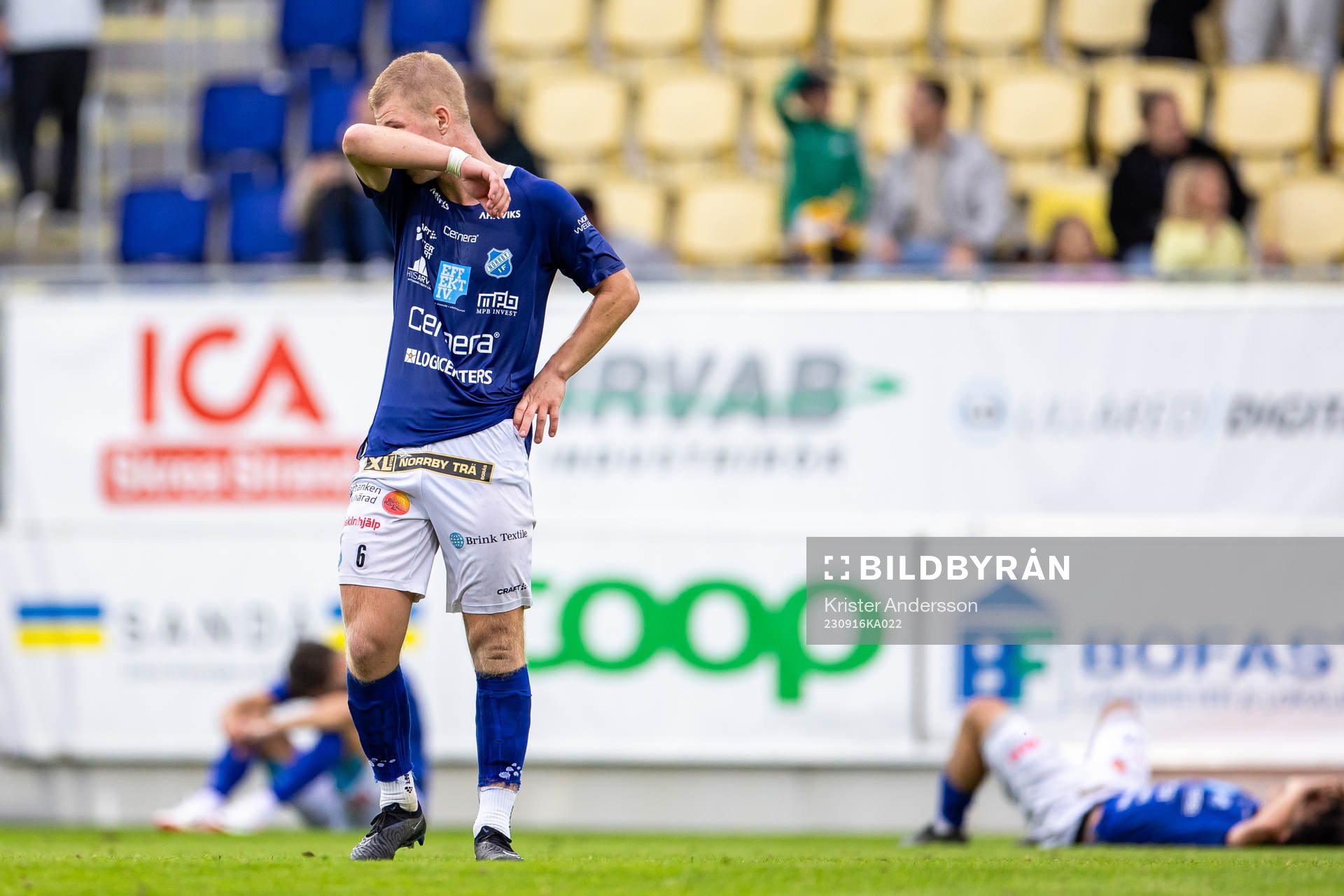 Norrbys Filip Gustafsson deppar