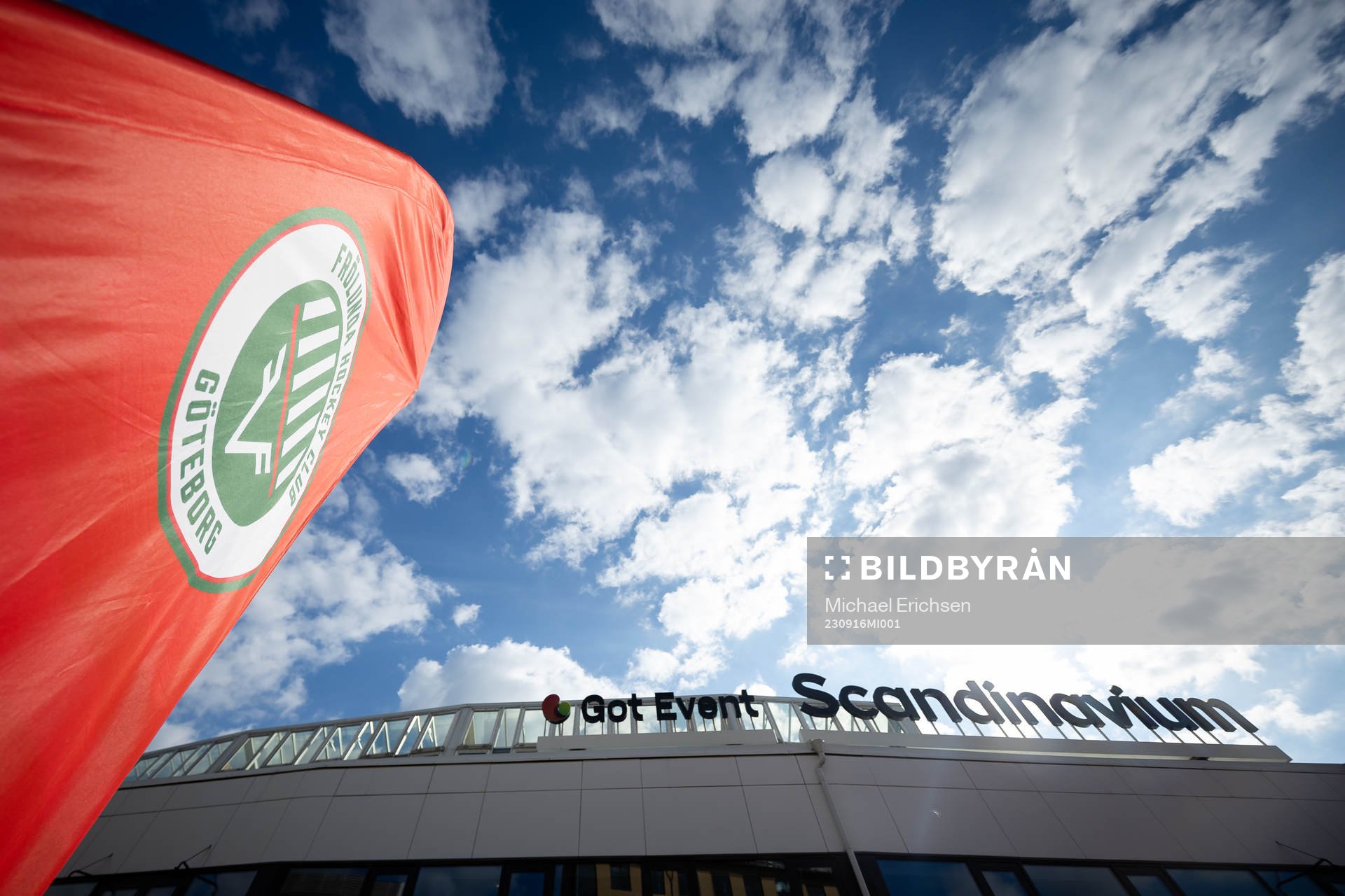 Scandinavium innan ishockeymatchen i SHL mellan Frölunda