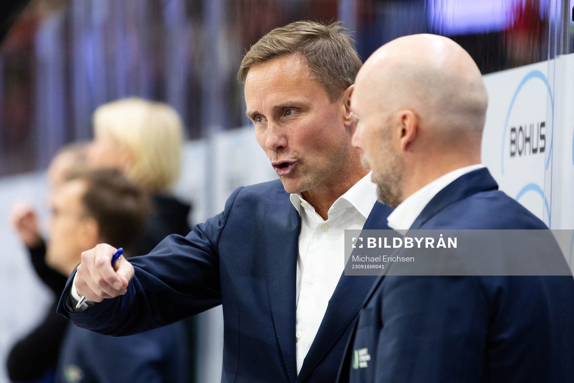 Frölundas tränare Roger Rönnberg