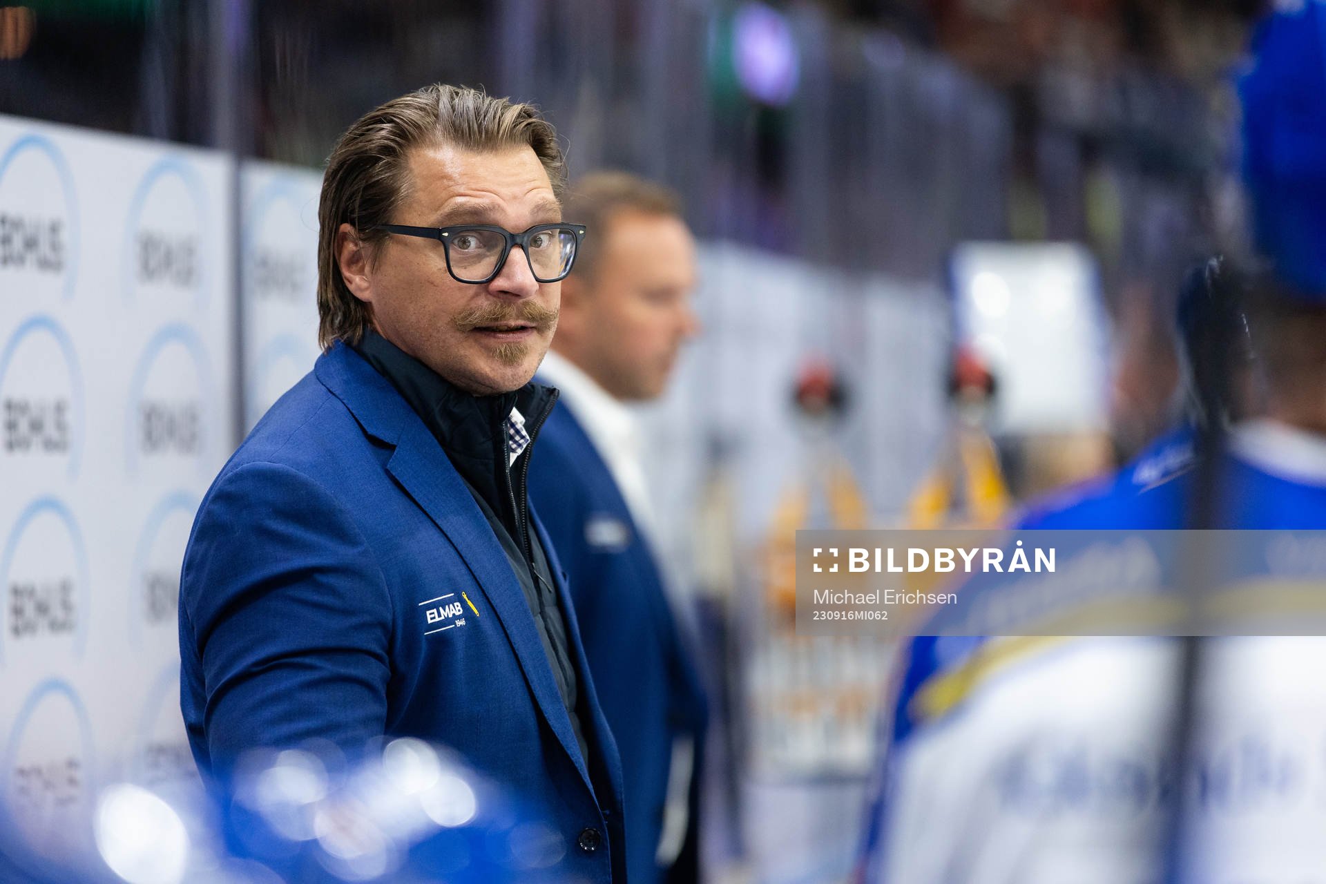 Leksands tränare Björn Hellkvist