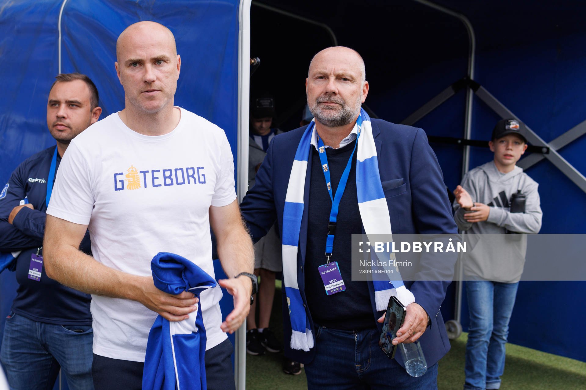 IFK Göteborgs tränare Jens Berthel Askou och Håkan Mild