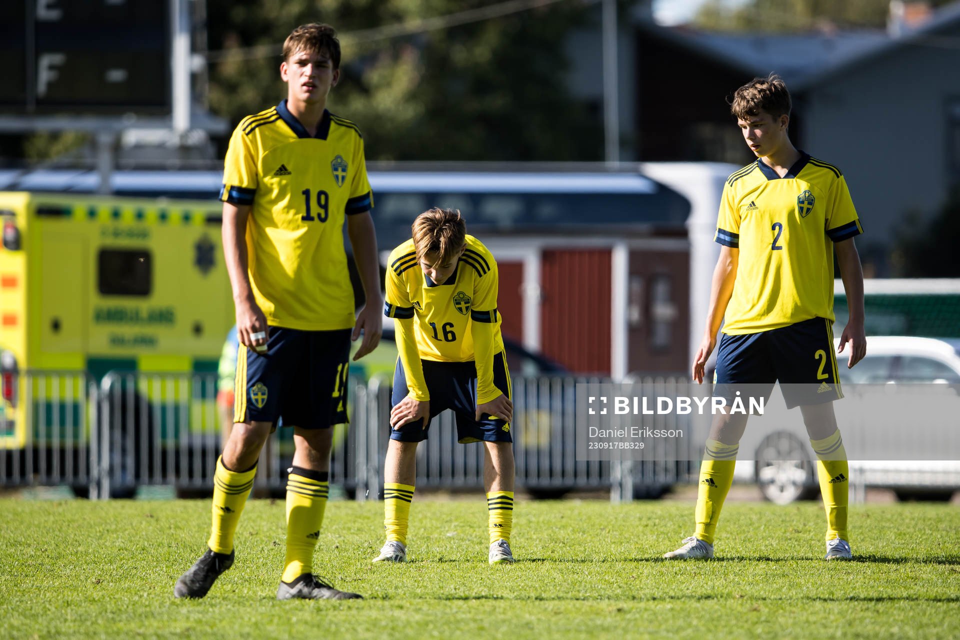 Sveriges Victor Thorelli och Sveriges Melwin Hedman och