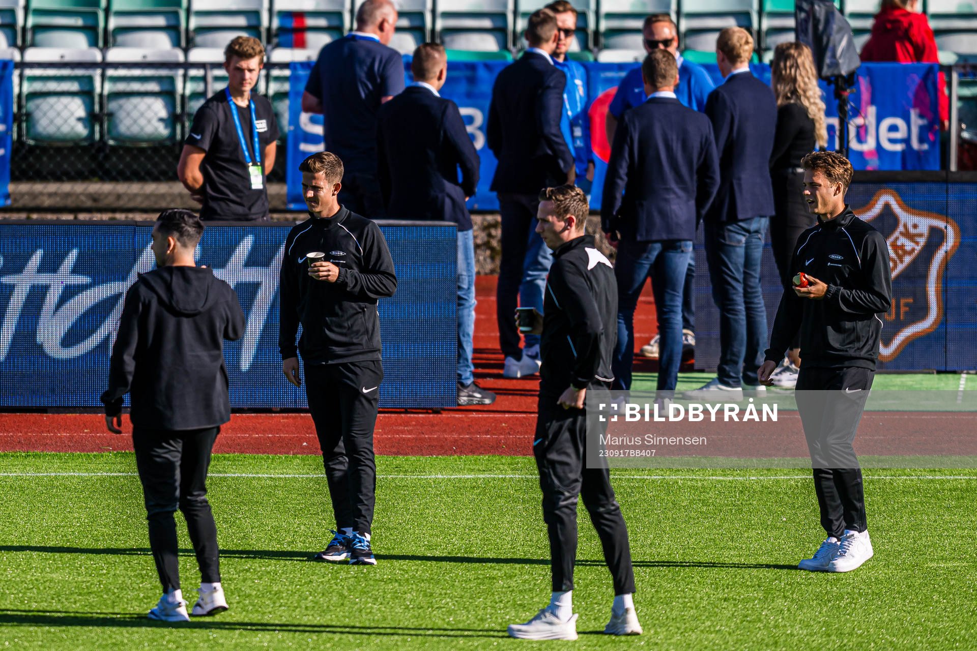 Sander Kartum and Felix Horn Myhre of Brann