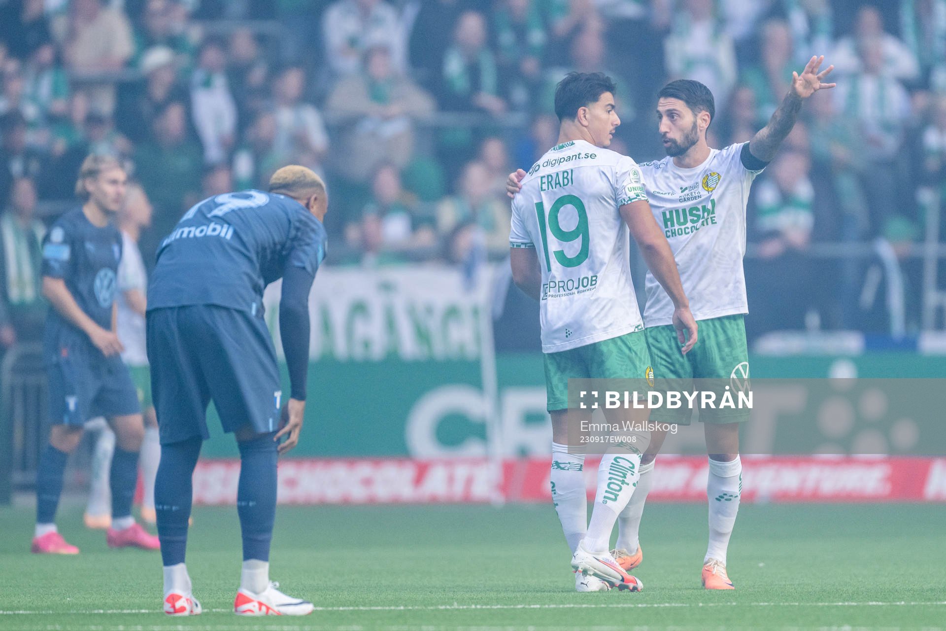 Hammarbys Jusef Erabi och Nahir Besara