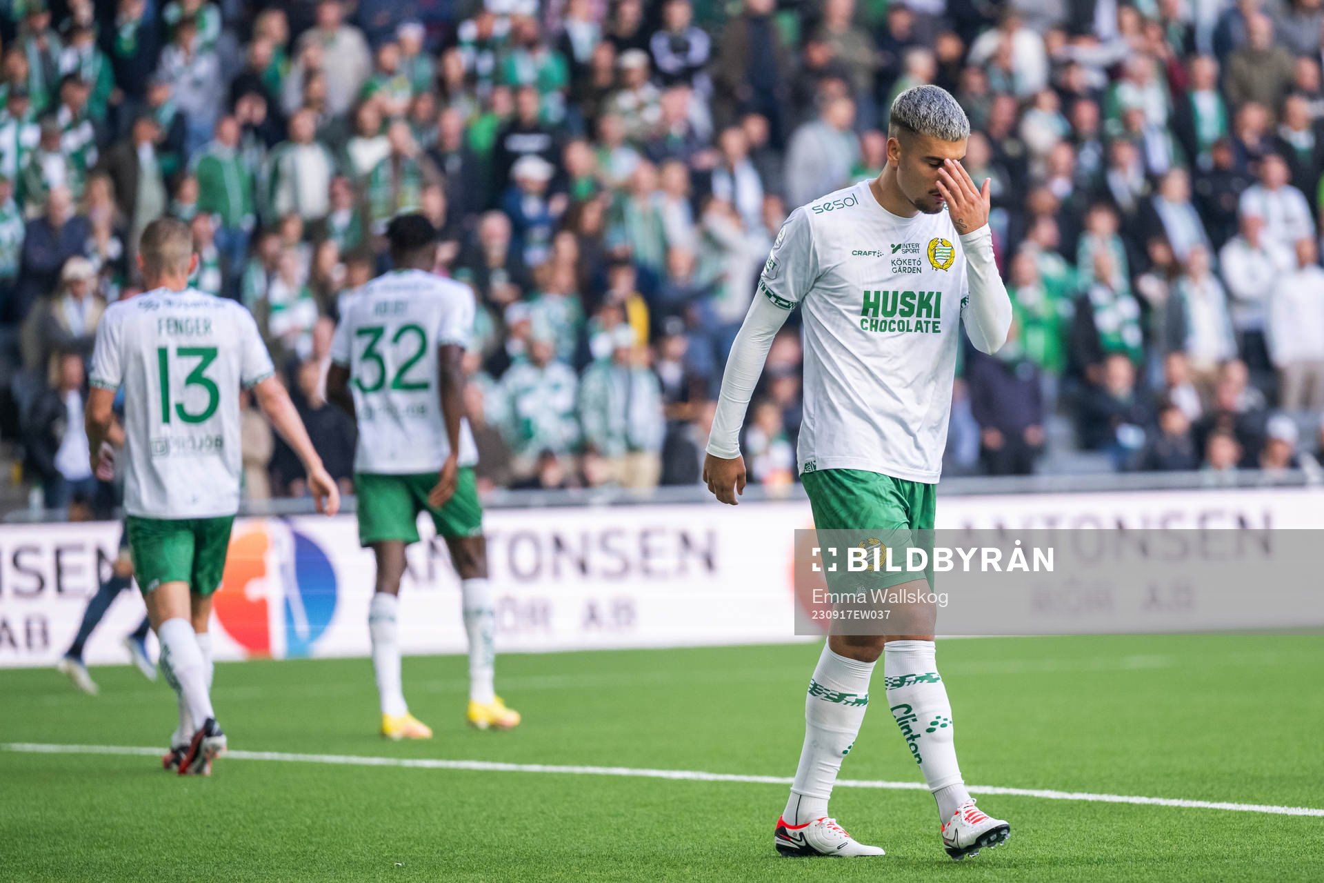 Hammarbys Edvin Kurtulus deppar