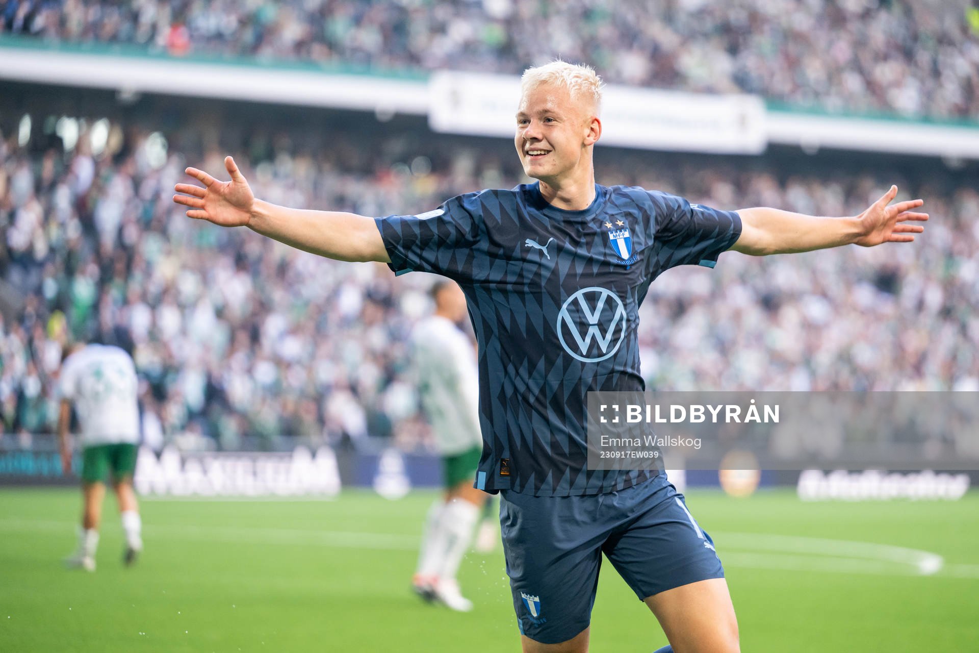 Malmö FFs Otto Rosengren jublar