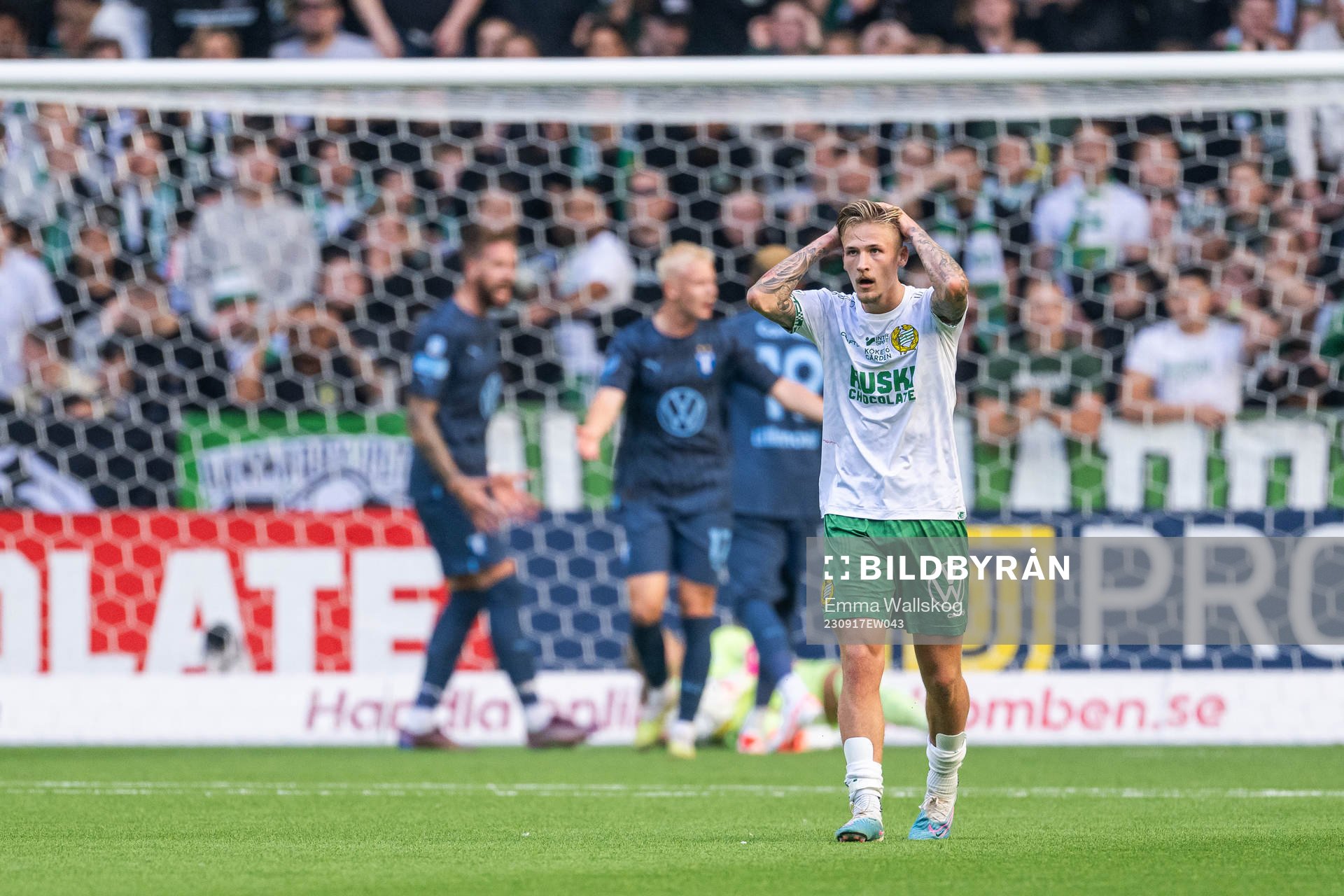 Hammarbys Fredrik Hammar deppar