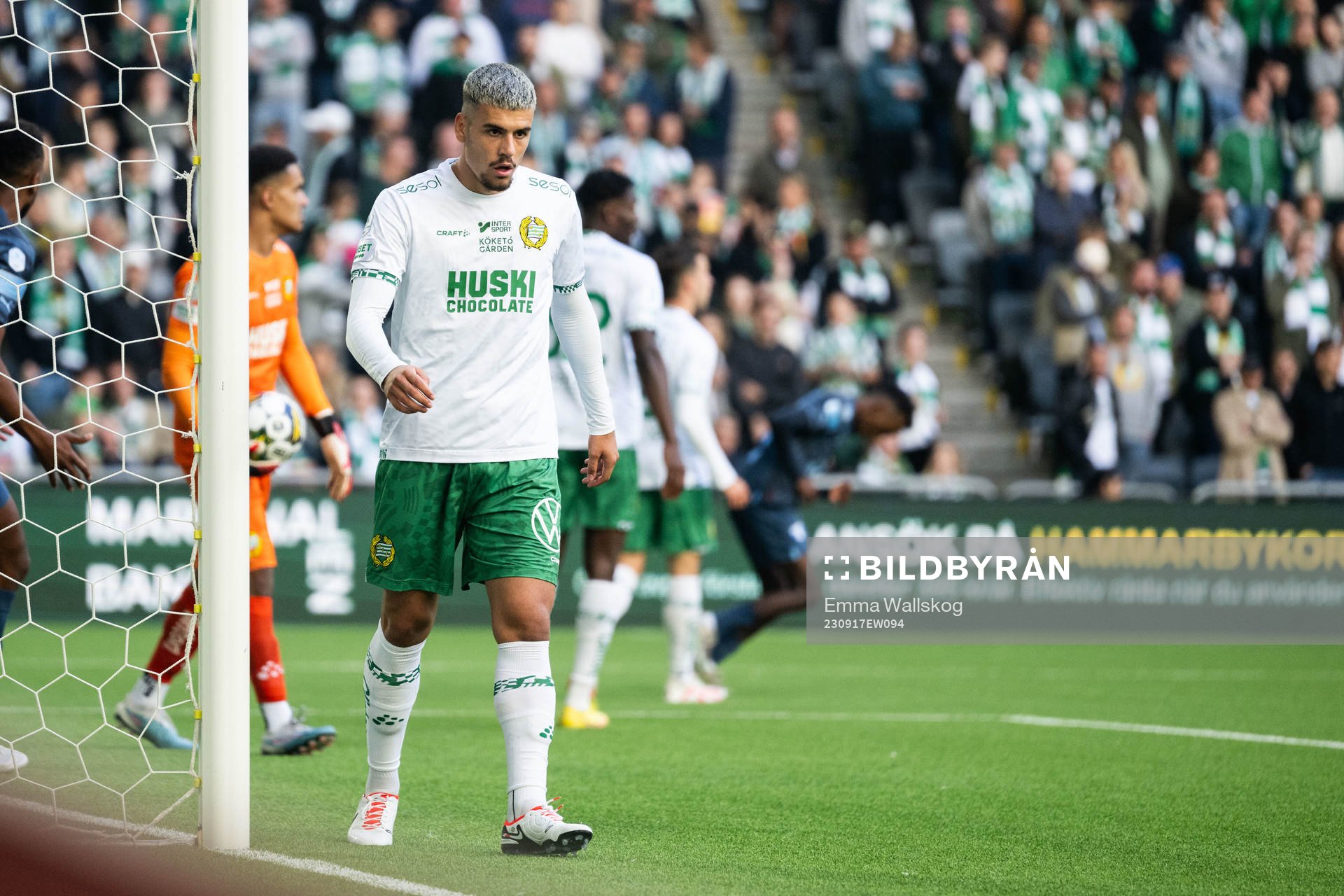 Hammarbys Edvin Kurtulus deppar