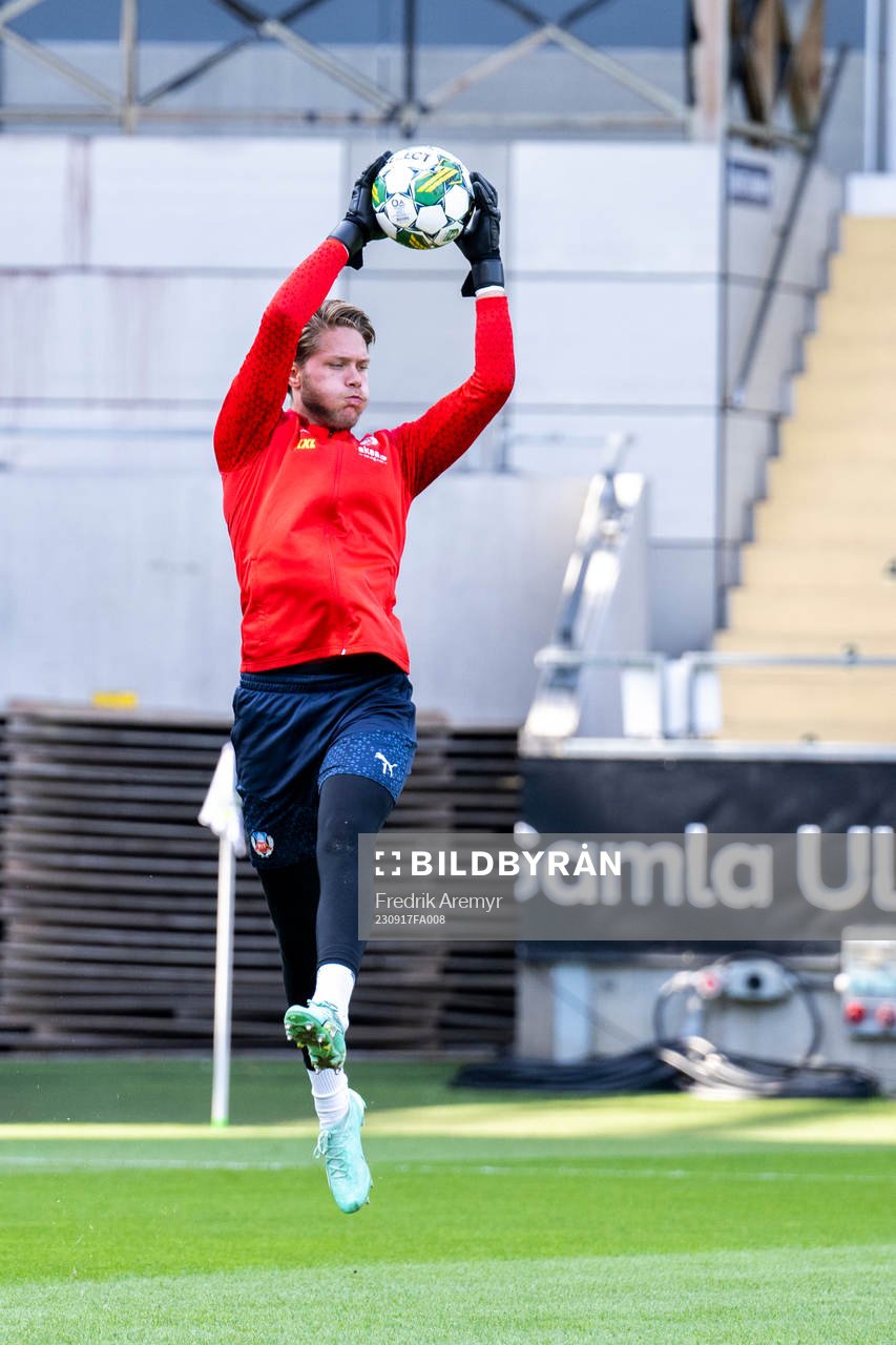 Helsingborgs målvakt Kalle Joelsson