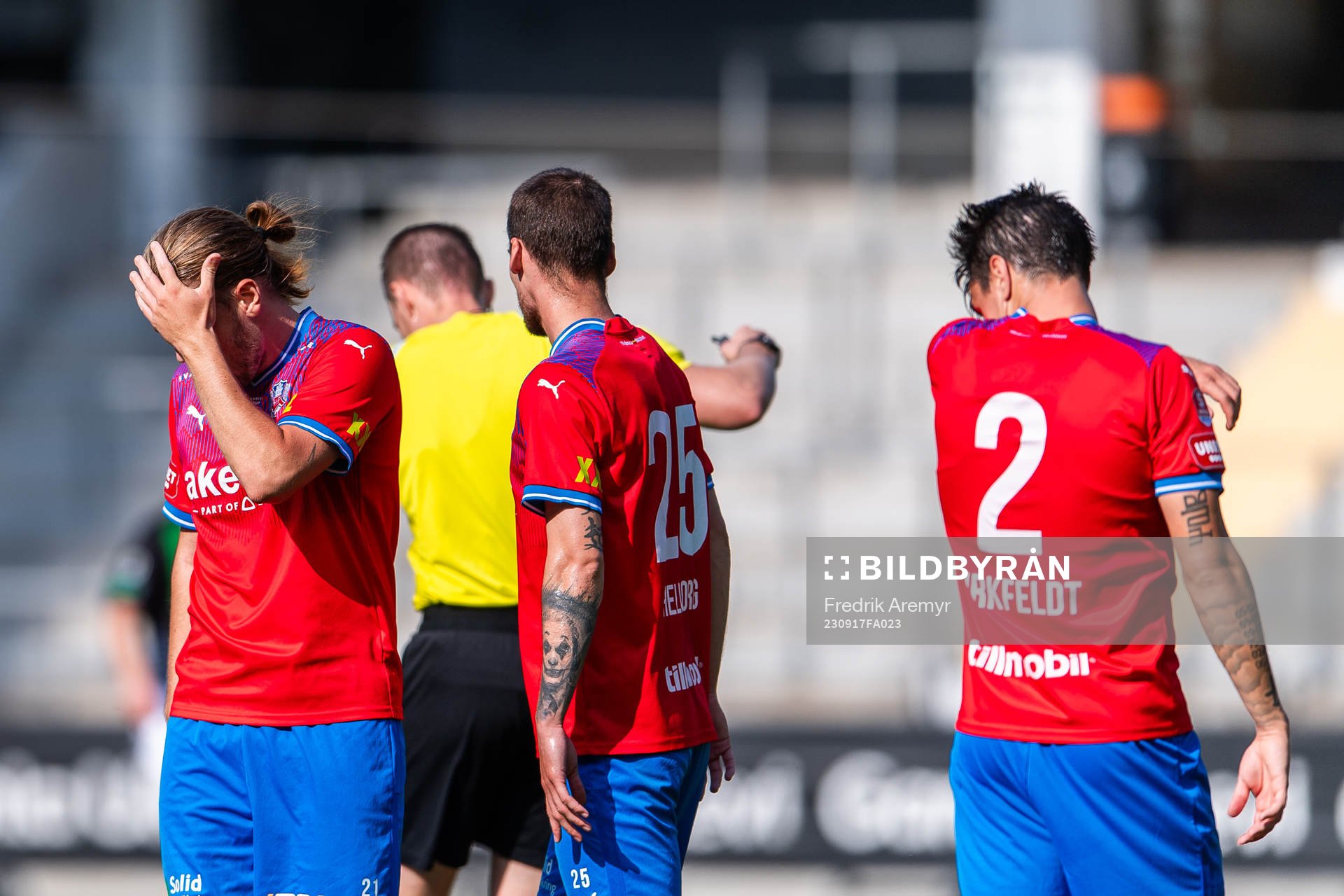 Helsingborgs Charlie Weberg deppar
